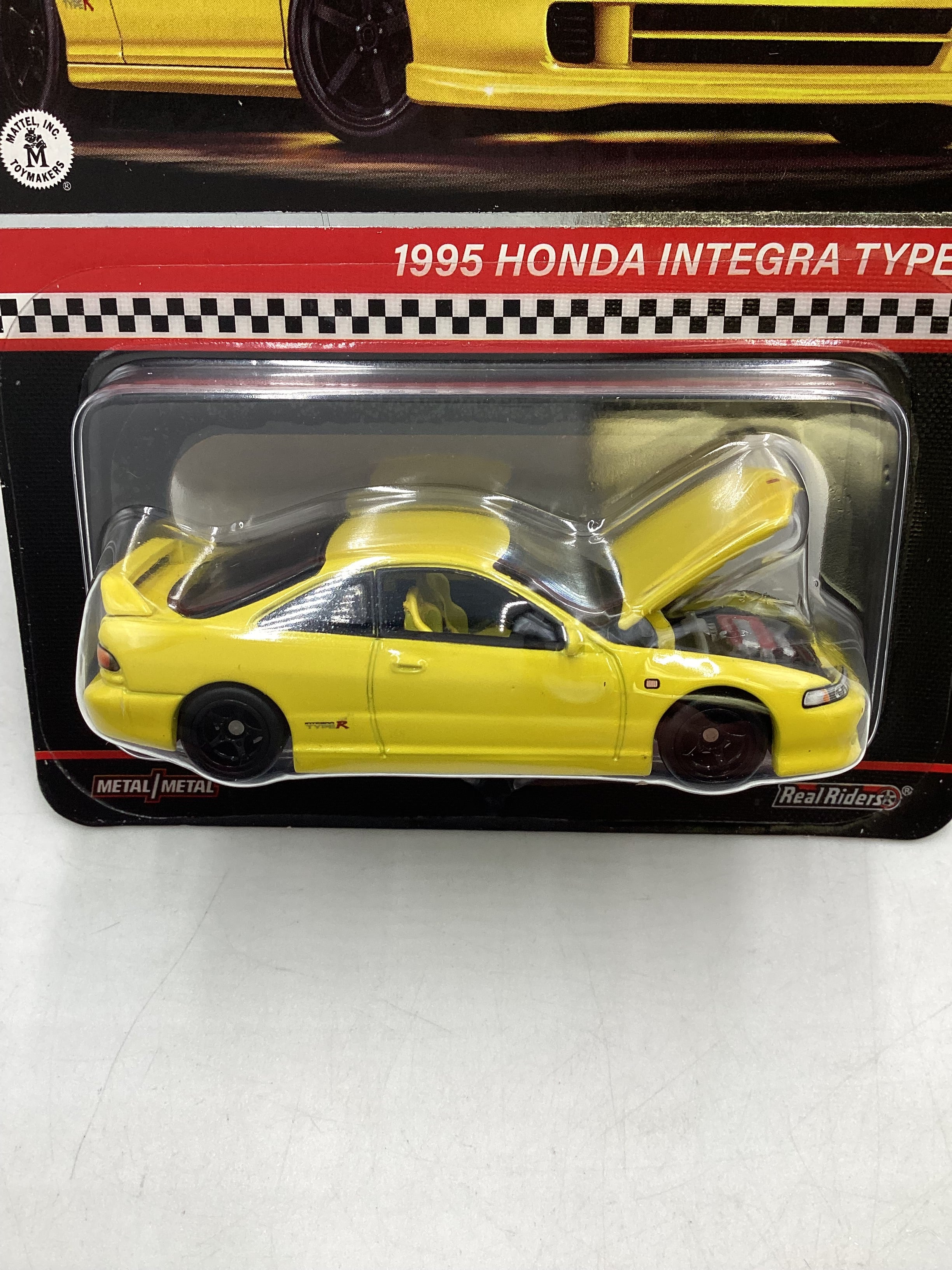 2024 Hot wheels RLC Yellow 1995 Honda Integra Type R W/ protector