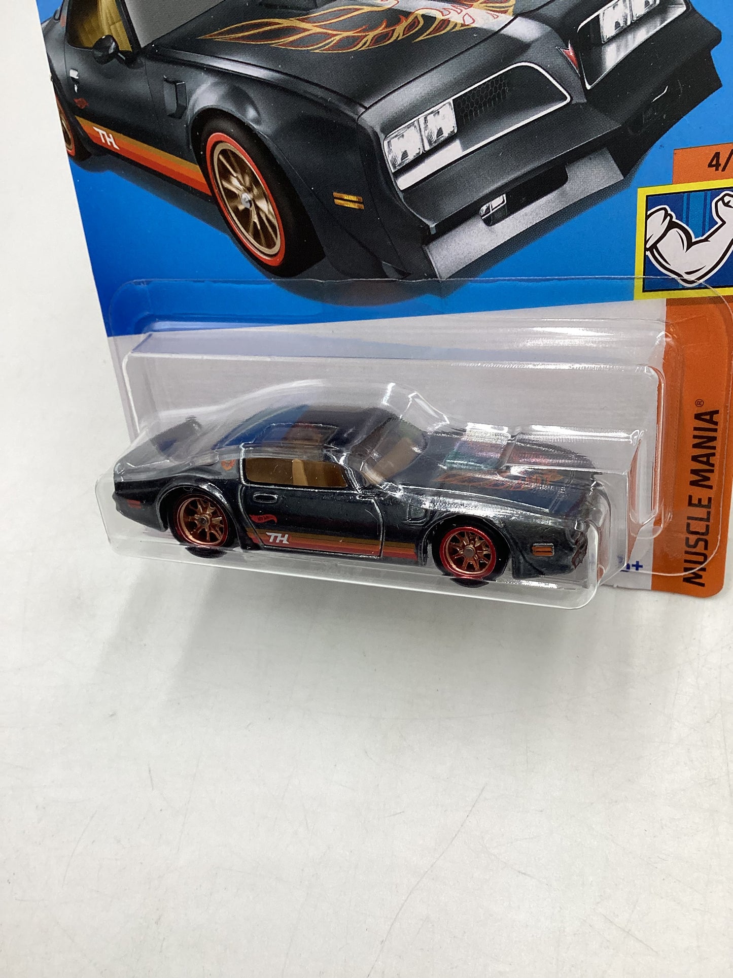 2024 Hot Wheels Super Treasure Hunt #206 77 Pontiac Firebird T/A with protector
