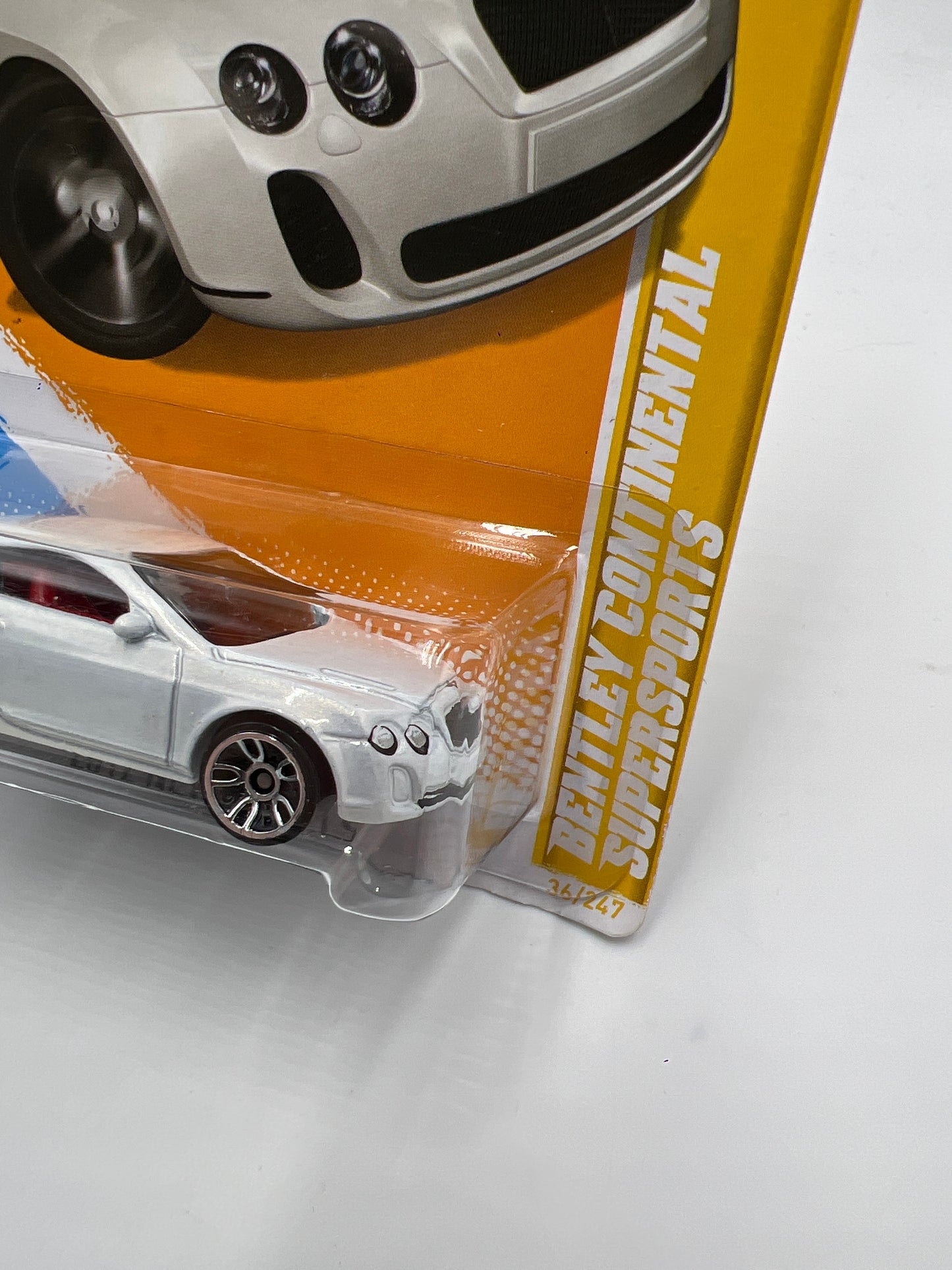 2012 Hot Wheels New Models #36 Bentley Continental Supersports White 62C
