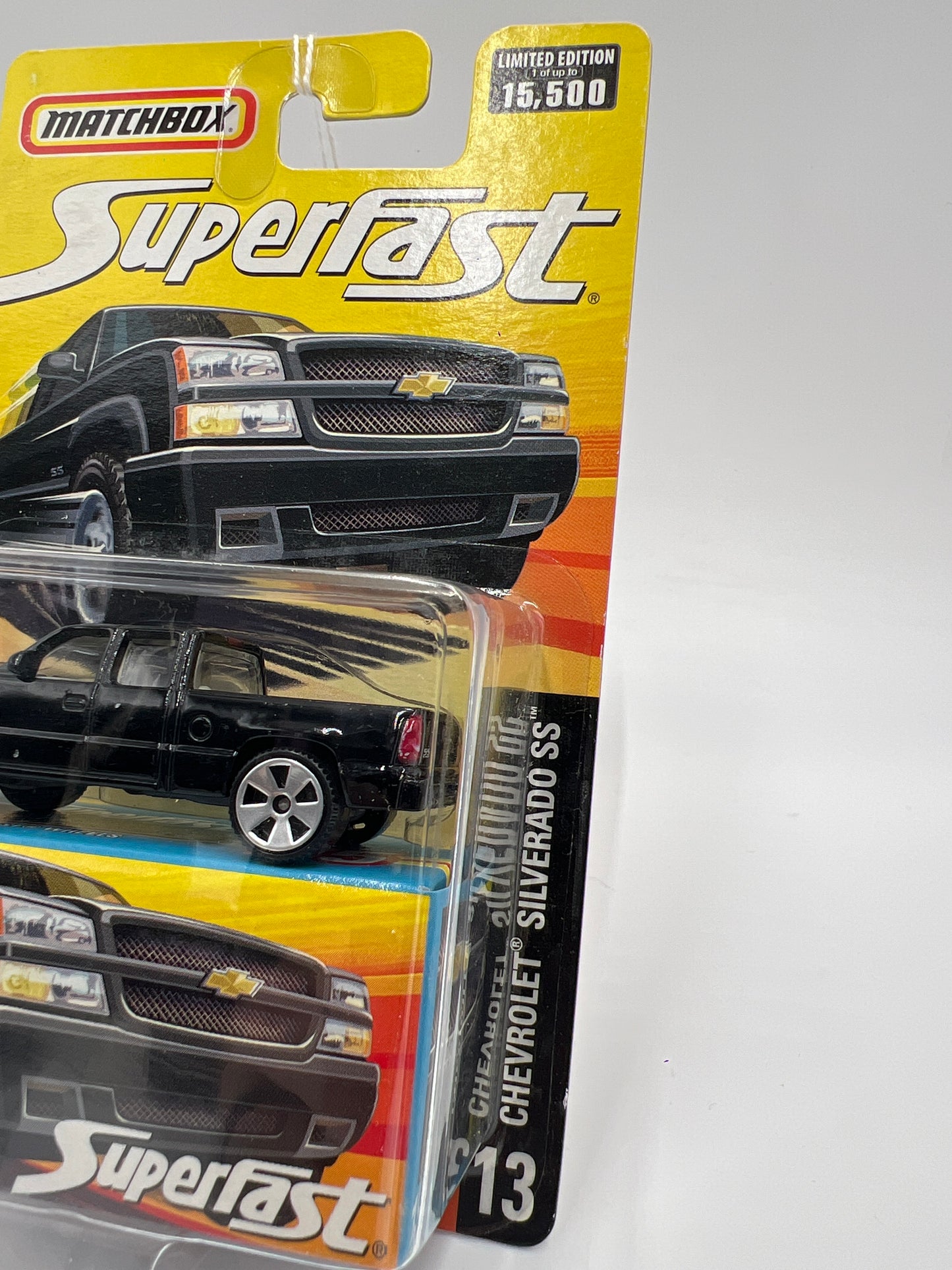 Matchbox Superfast #13 Chevrolet Silverado SS Black Cateye