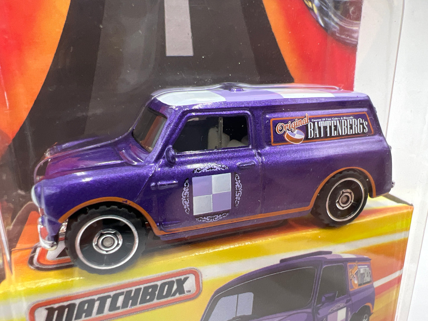 Matchbox Best of Matchbox Series 1 65 Austin Mini Van Purple 168K