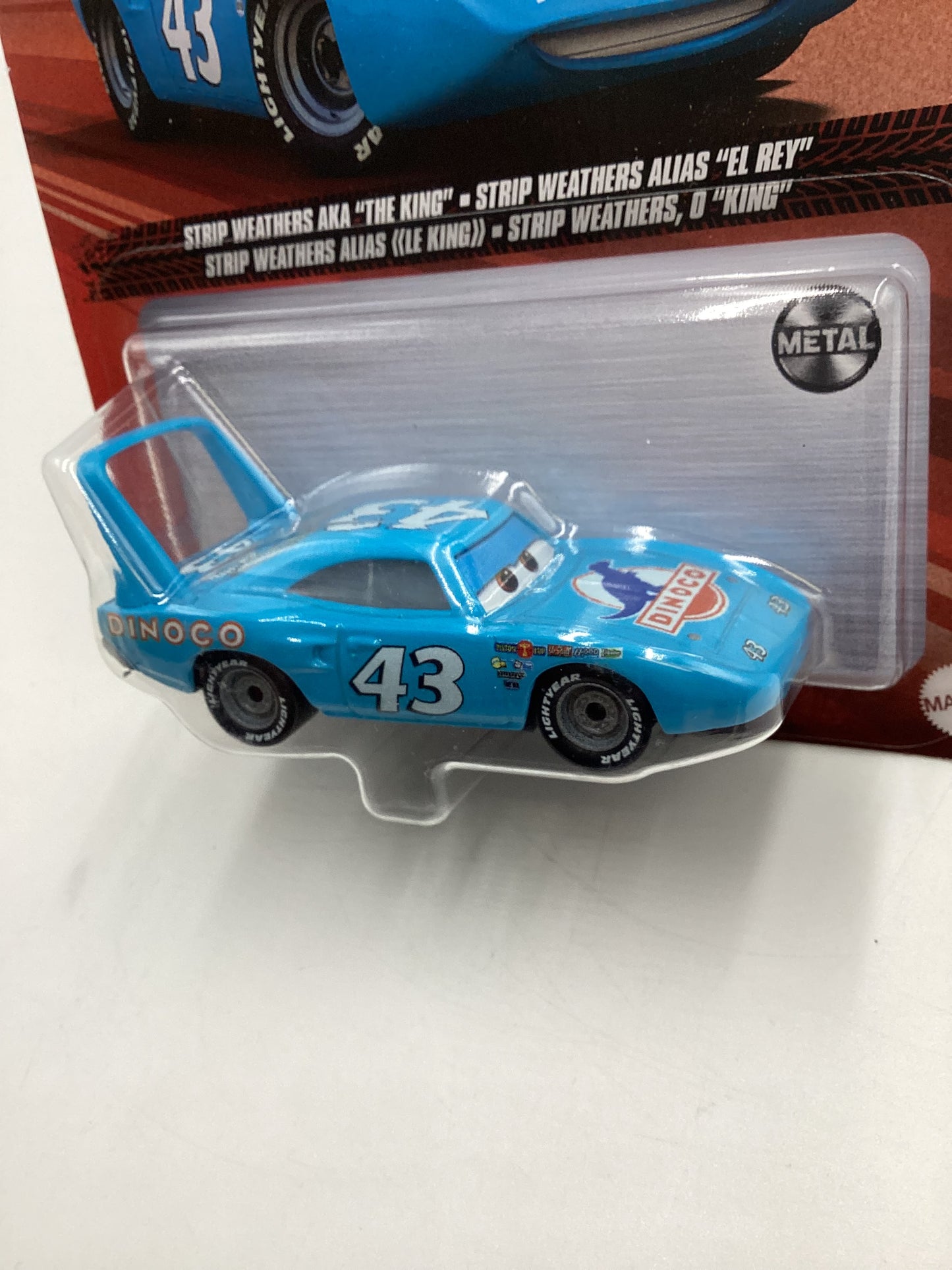 Disney Pixar Cars Strip Weathers Aka The King Blue 140B