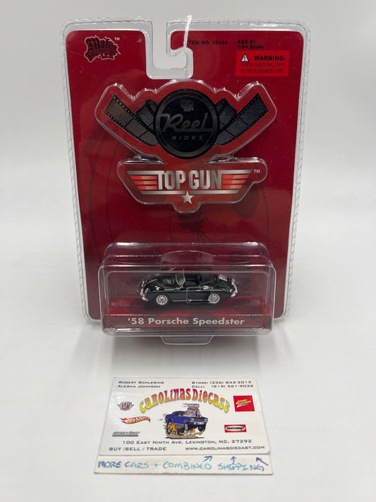 Malibu International Reel Rides Top Gun 56 Porsche Speedster Black SR