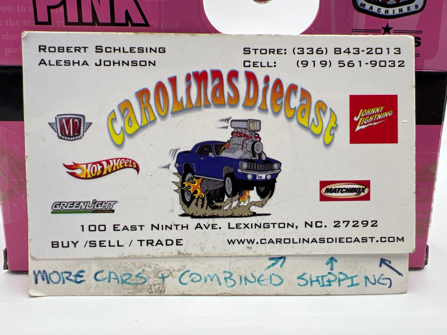 M2 Machines Walmart Exclusive Special Order Paint 1955 Pontiac Star Chief Pink S110