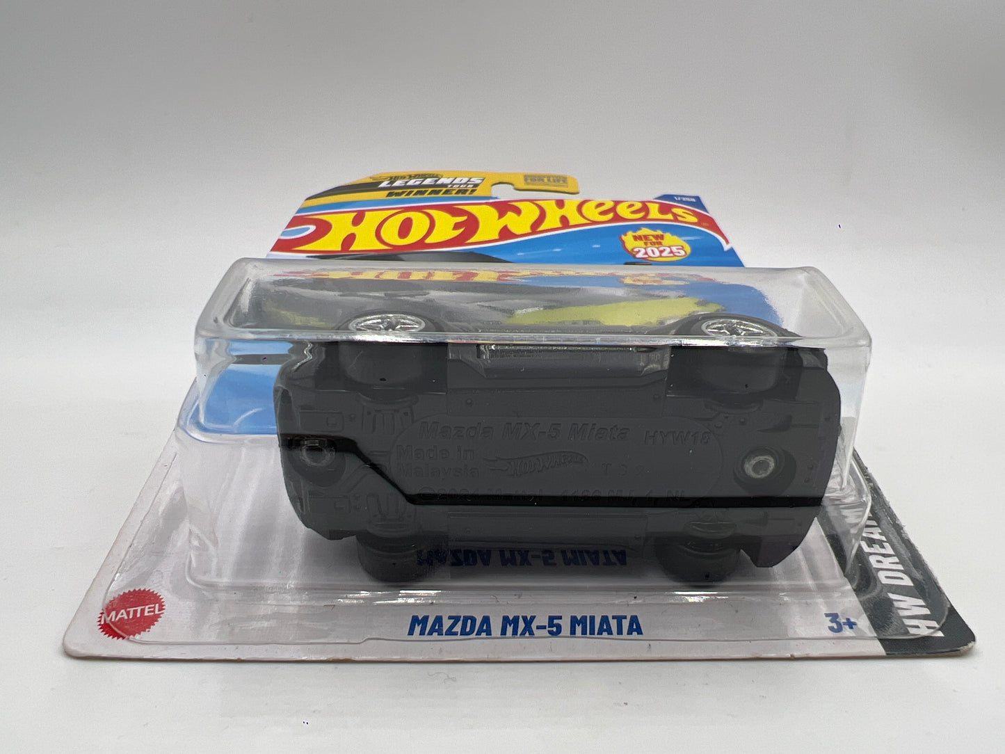 Hot Wheels Mazda MX-5 Miata Wheel Swap Custom On Card W/Protector SR