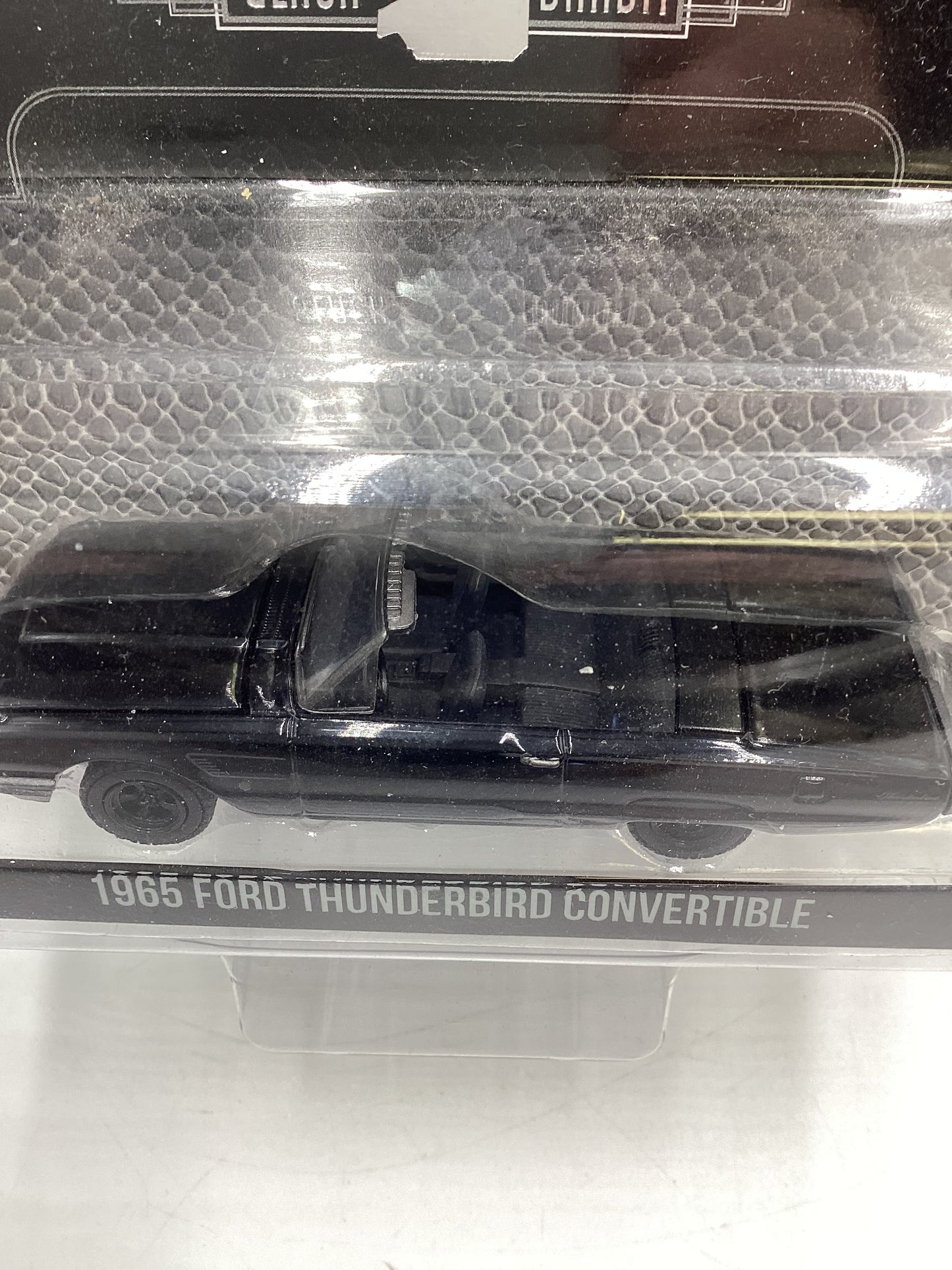 Greenlight Black Bandit Series 27 1965 Ford Thunderbird Convertible Black 180D