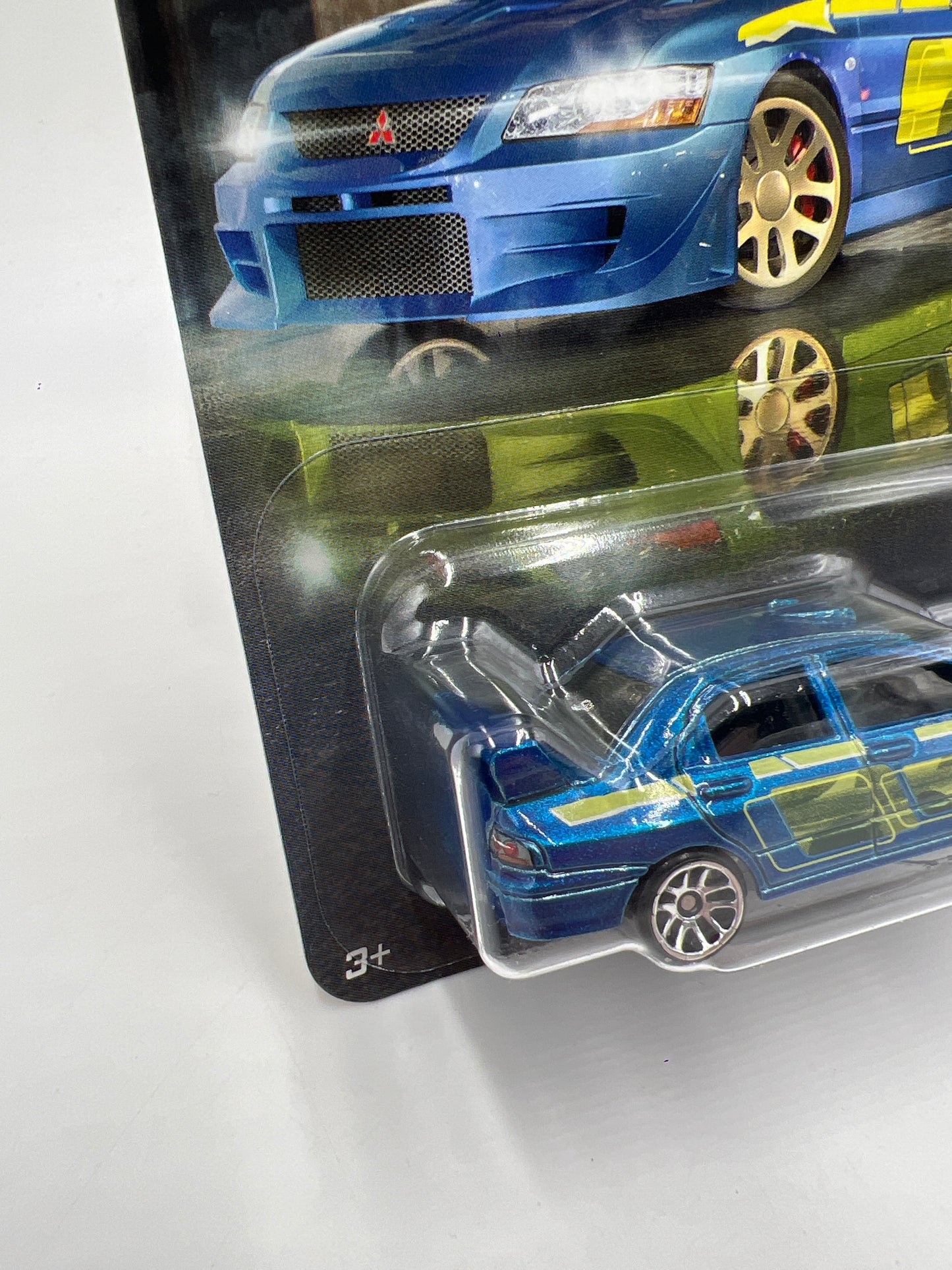 Hot Wheels Silver Series Fast & Furious Graphic Remix #2 Lancer Evolution VII Blue 74B