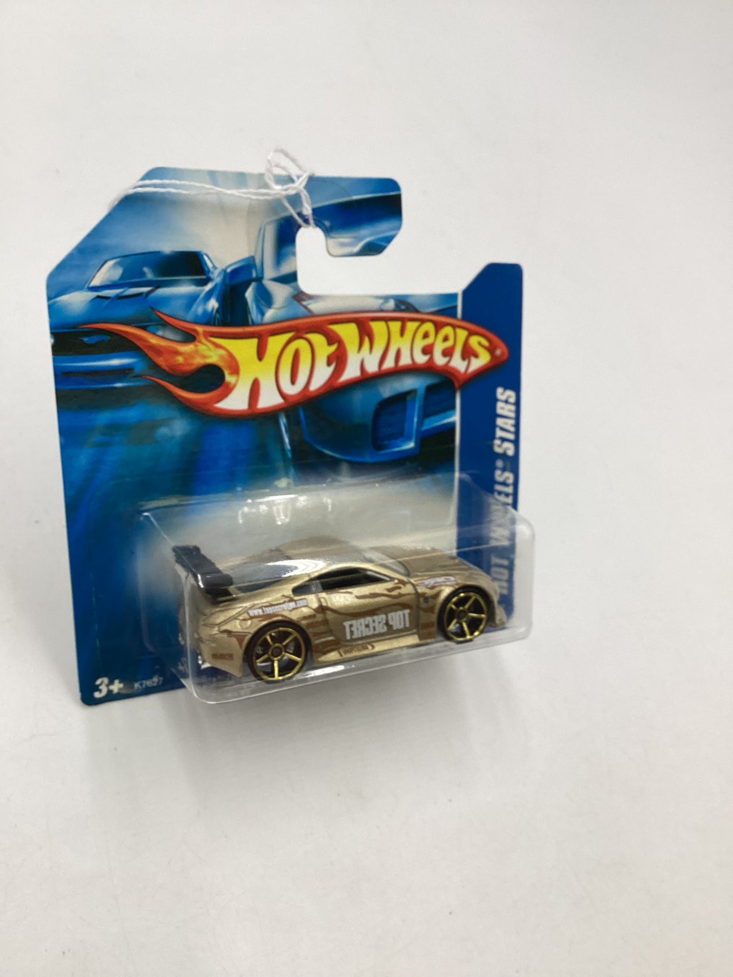 2007 Hot Wheels #152 Gold Nissan Z Short card