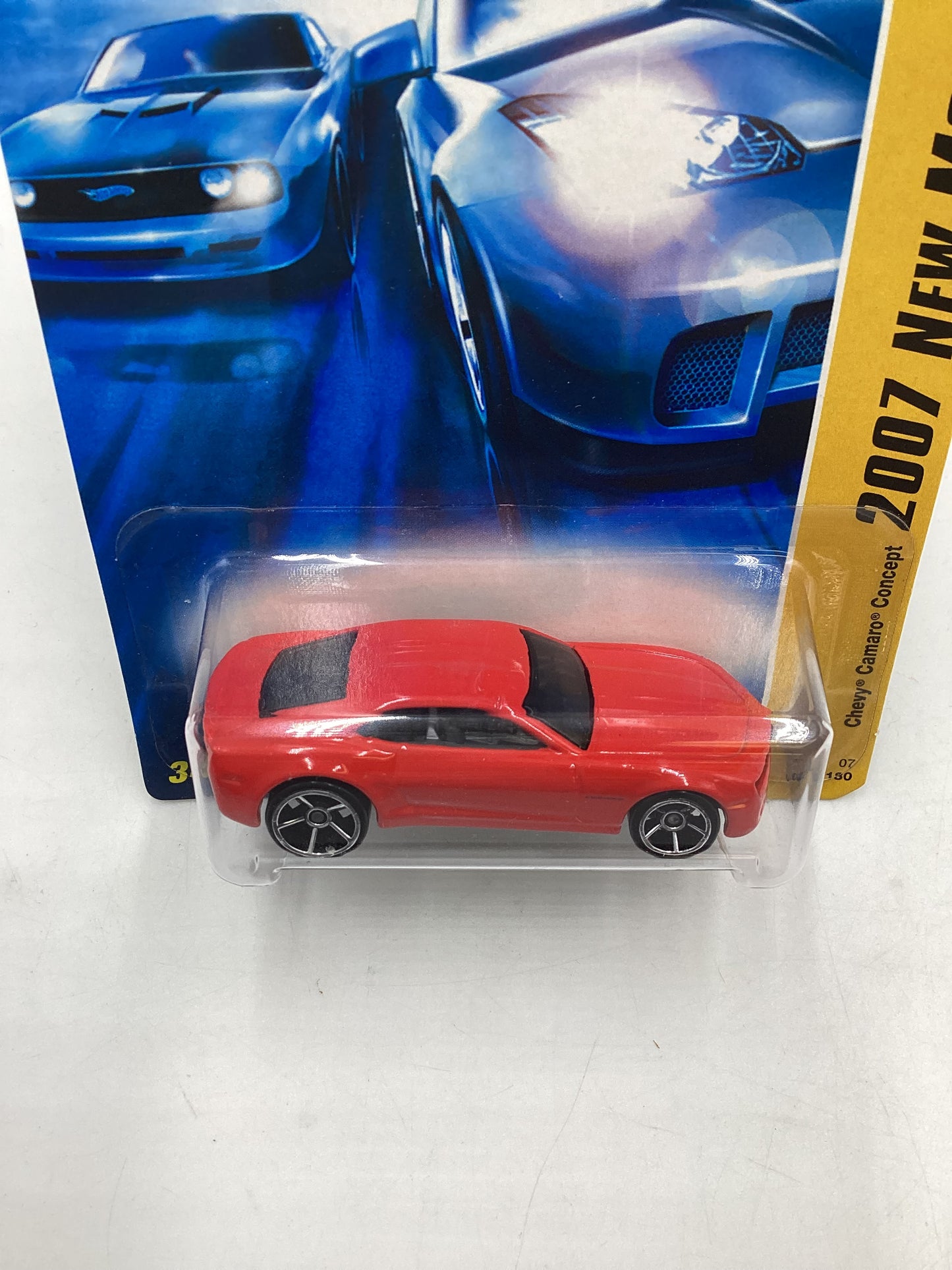 2007 Hot wheels New Models #002 Chevy Camaro Concept Red 17H