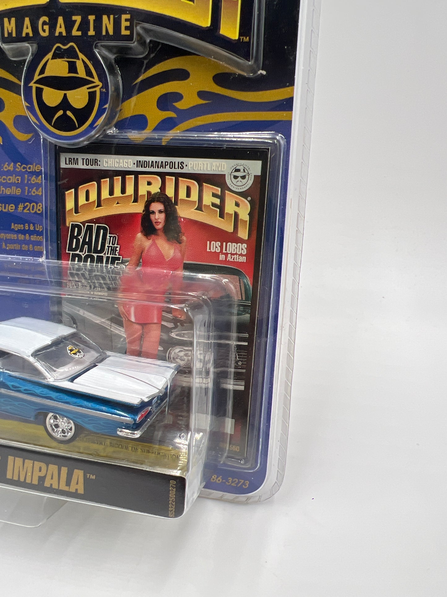 Revell Lowrider Magazine #208 59 Chevy Impala Blue