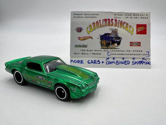 Hot Wheels Super Treasure Hunt 81 Camaro Green Loose