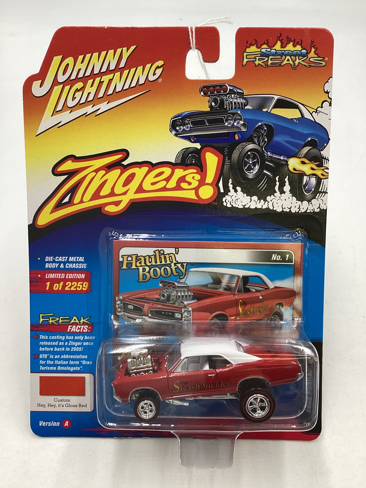 Johnny lightning Street freaks zingers 1966 Pontiac GTO 223E