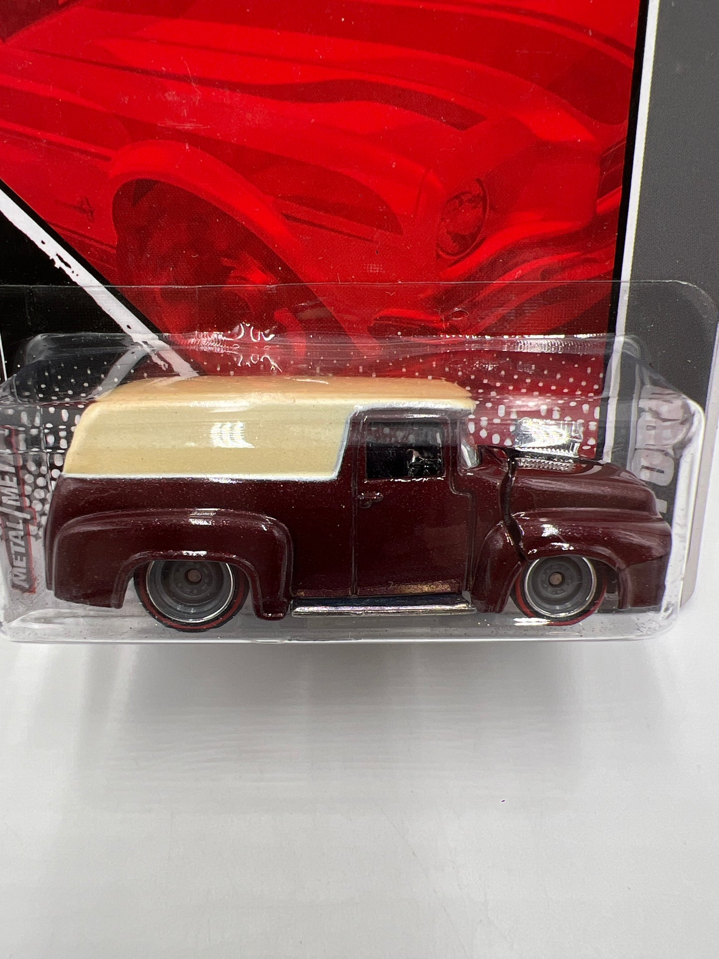 Hot Wheels Premium Garage Series #4 56 Ford Dark Red