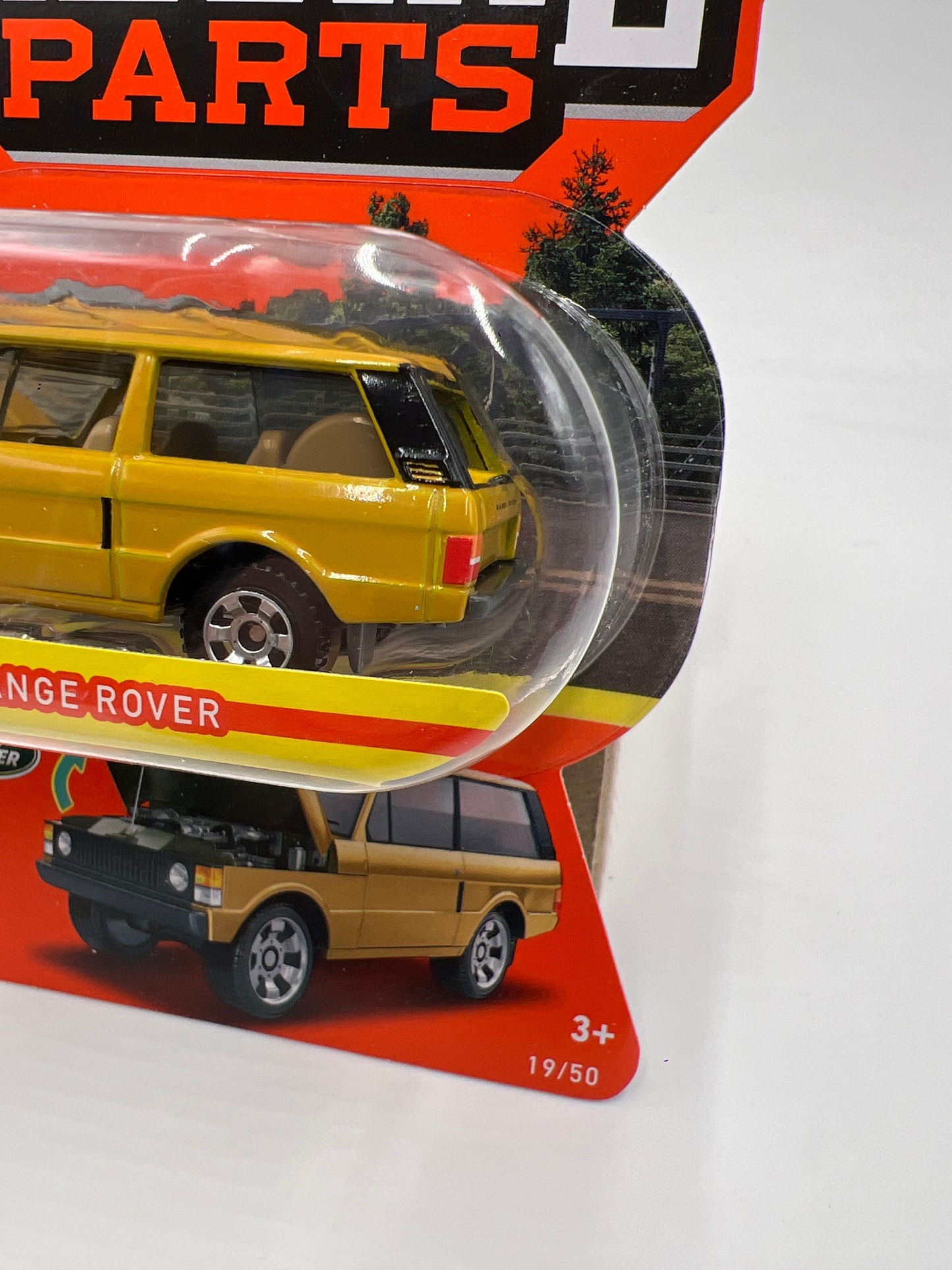 Matchbox Moving Parts #19 1975 Range Rover Yellow 163G