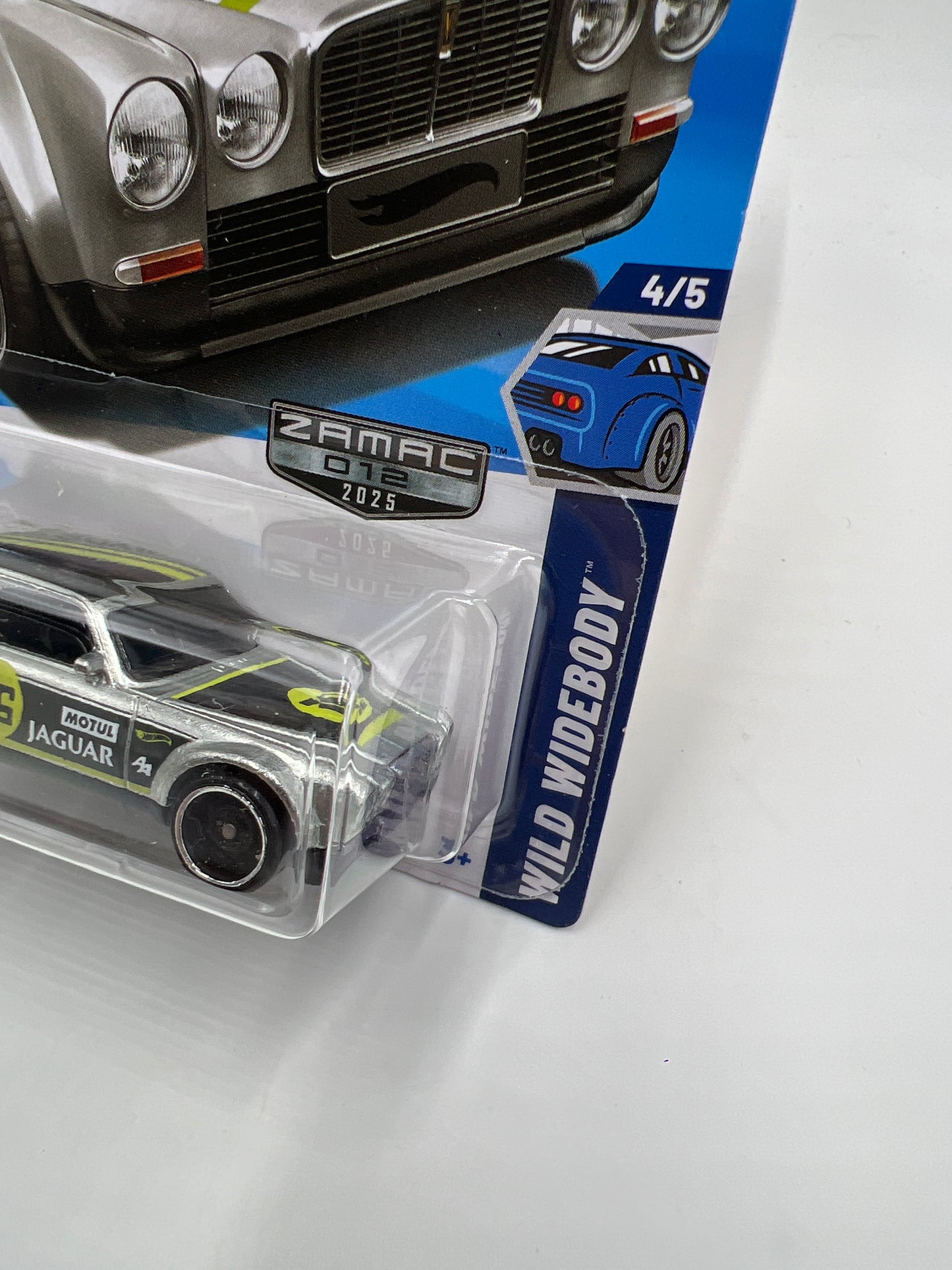 2025 Hot Wheels Q Case Wild Widebody Zamac 12 #238 Jaguar XJC V12 Coupe 146C