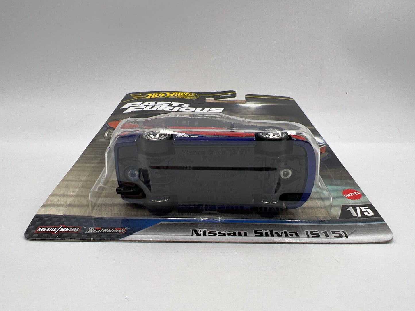 Hot Wheels Premium Fast & Furious #1 Nissan Silvia S15 Blue/Orange 246N