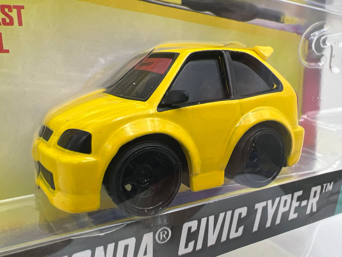 MGA Car Tuned JDM Series 7 #4 97 Honda Civic Type R Yellow