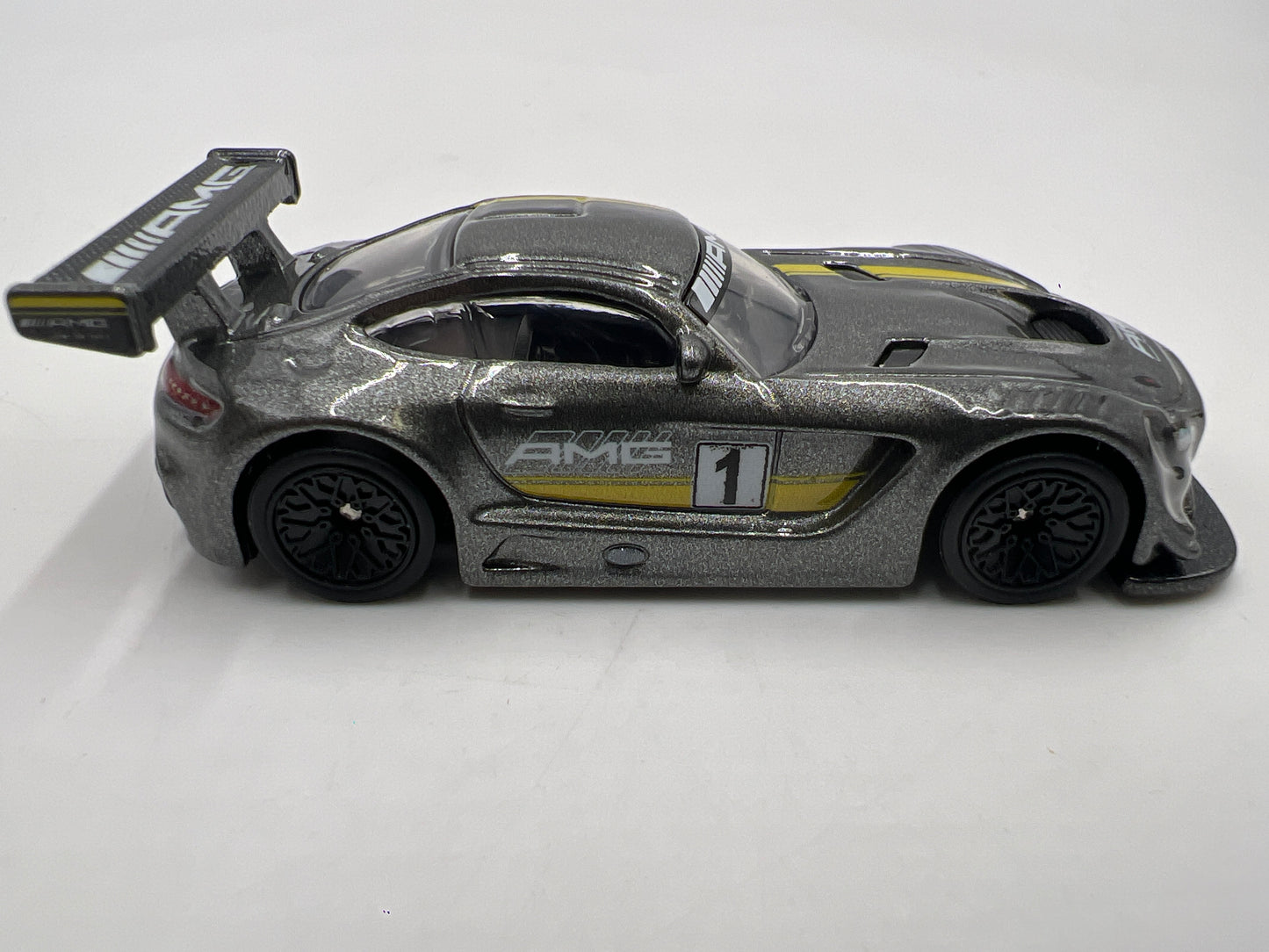 Hot Wheels Open Track Premium 16 Mercedes-AMG GT3 Gray Loose