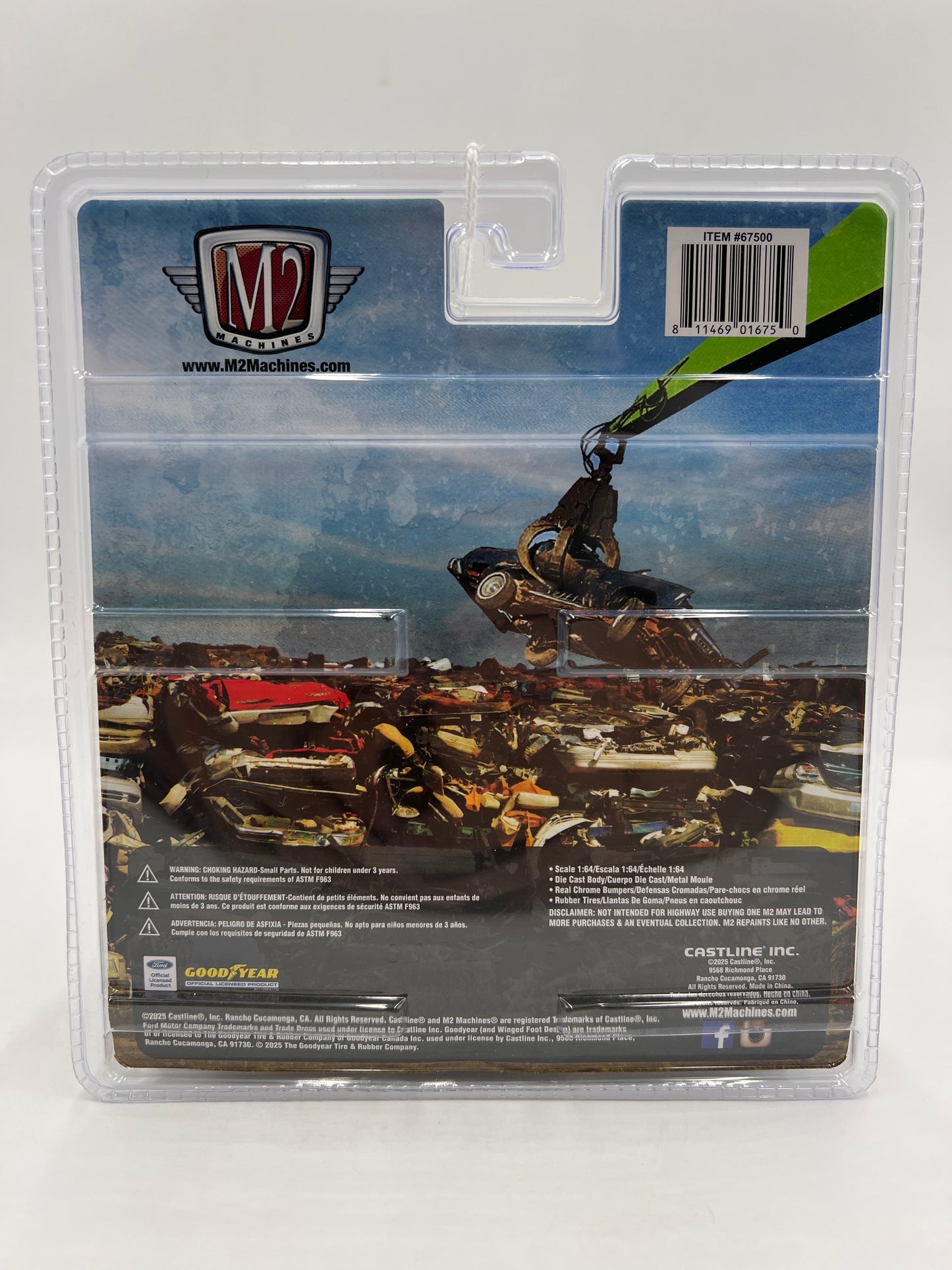 M2 Machines Diorama 1968 1/2 Mercury Cougar R-Code R11 195F