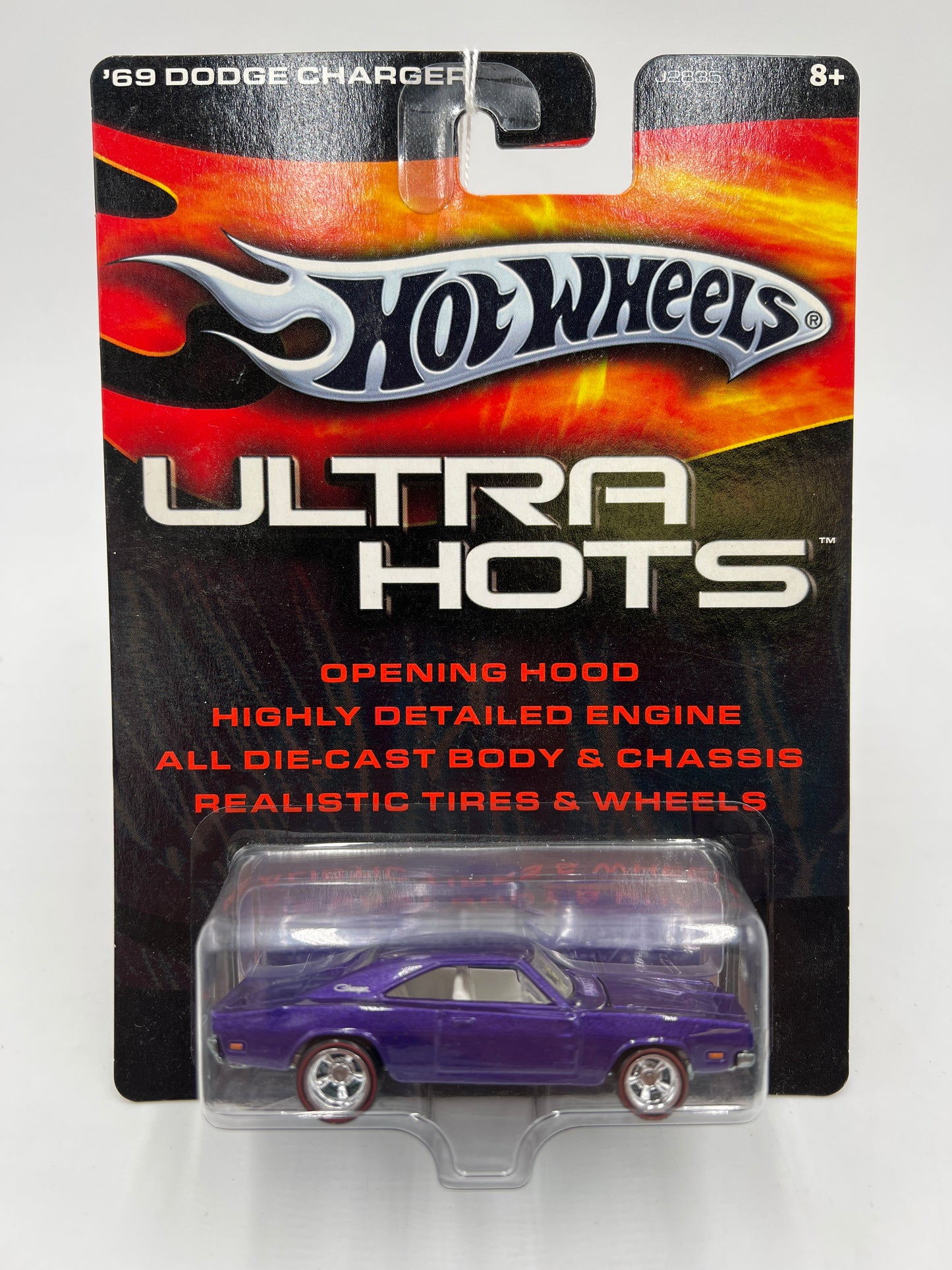 Hot Wheels Premium Ultra Hots 69 Dodge Charger Purple