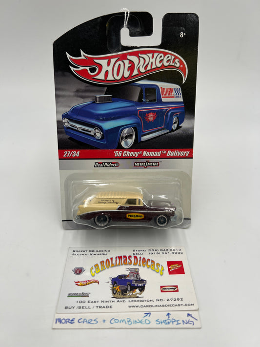 Hot Wheels Premium Delivery Series #27 56 Chevy Nomad Delivery Miloden