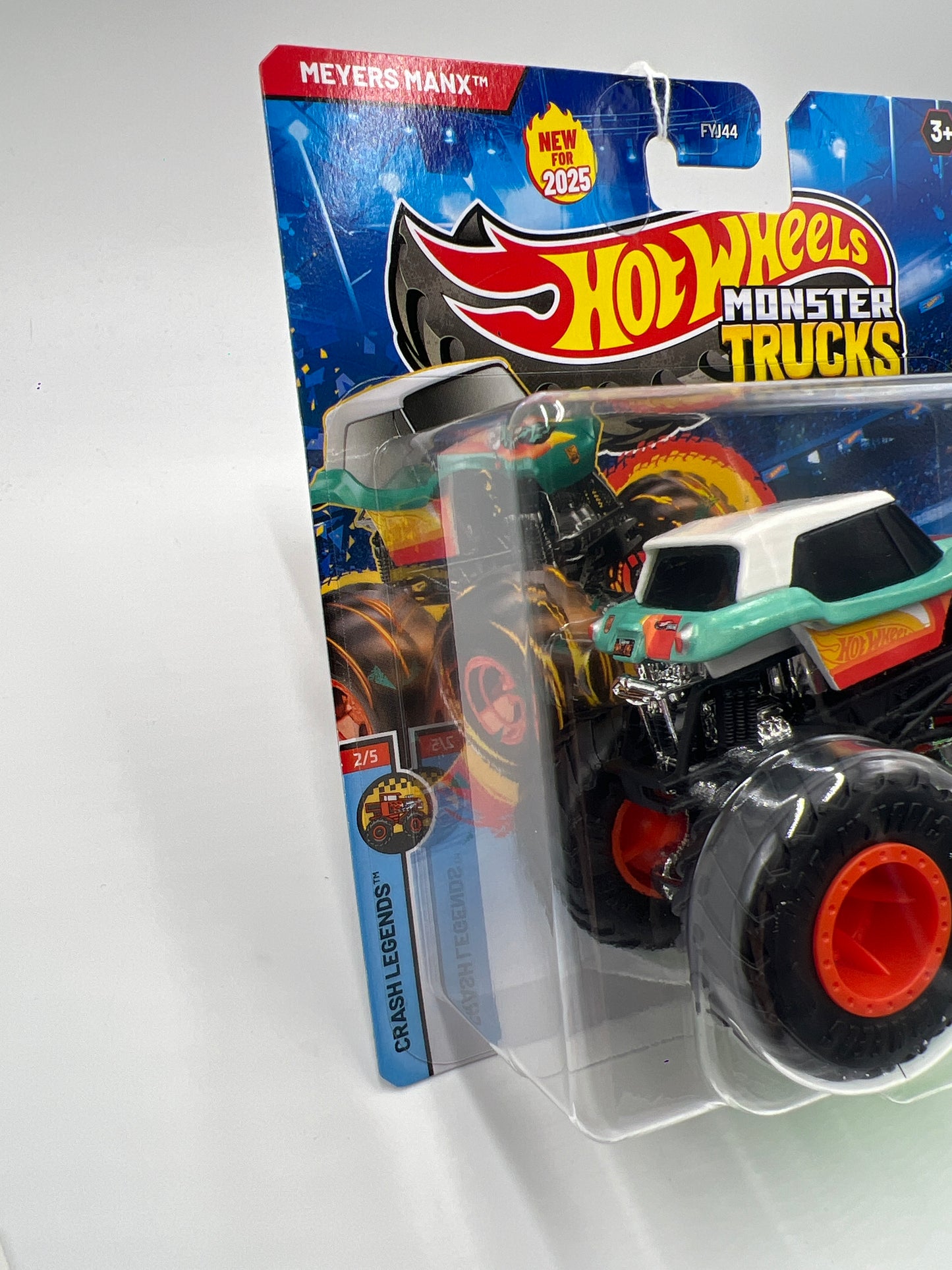 2025 Hot Wheels Monster Trucks Crash Legends #2 Meyers Manx 134F