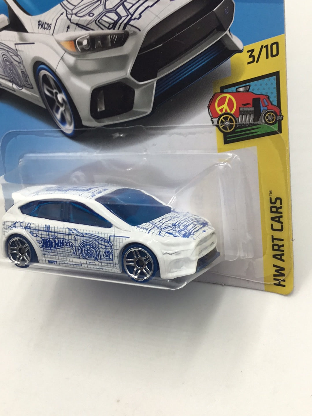 2018 Hot Wheels Kmart Exclusive Ford Focus RS EE2