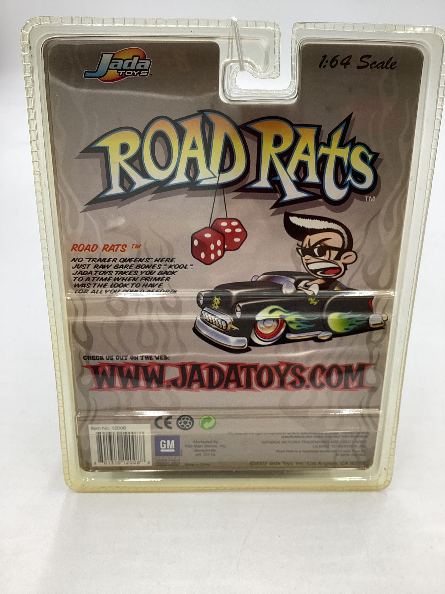 Jada Diecast Road Rats 47 Cadillac Series 62 Primer Gray 222A