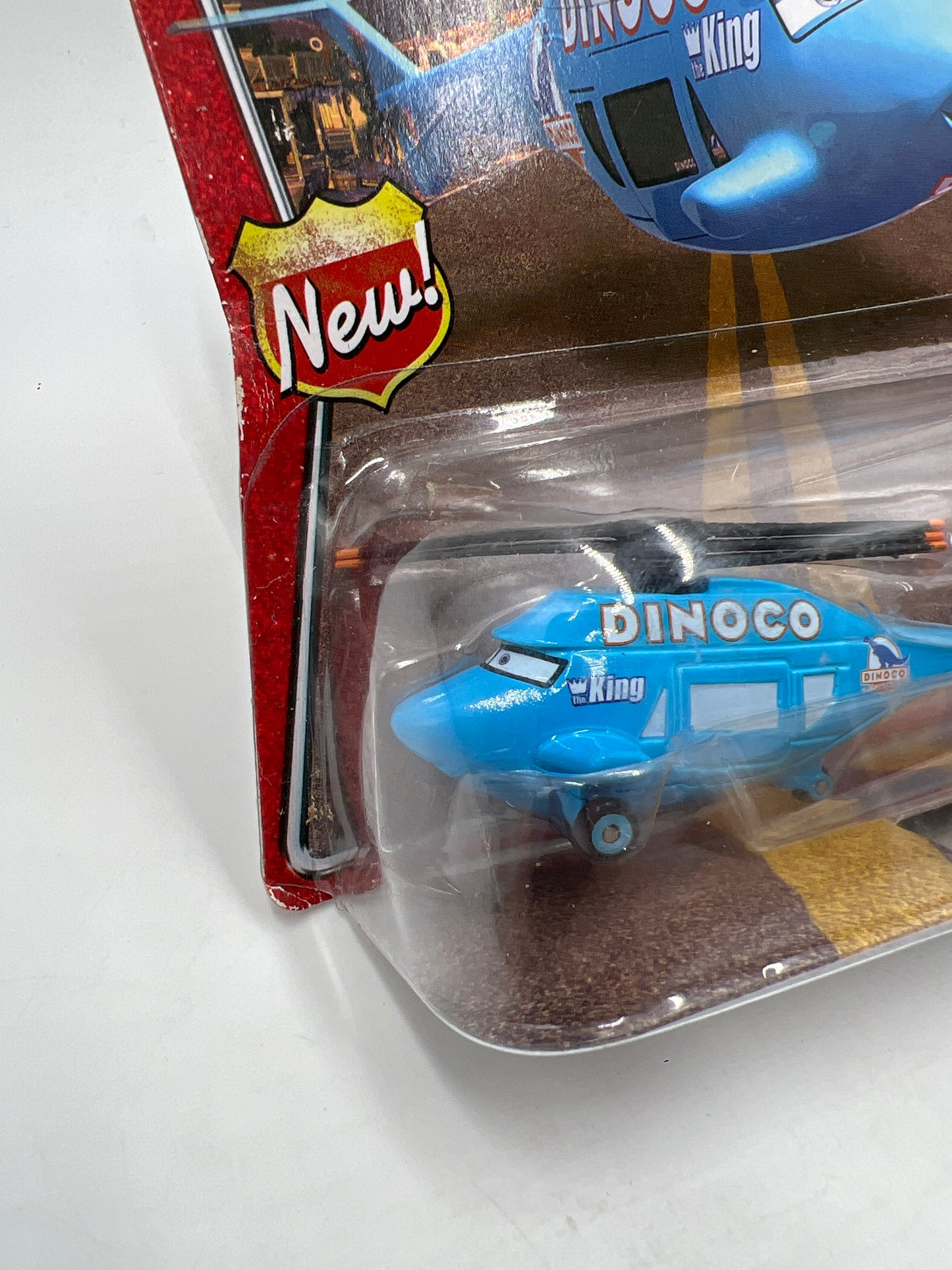 Disney Pixar The World Of Cars #27 Dinoco Helicopter 1