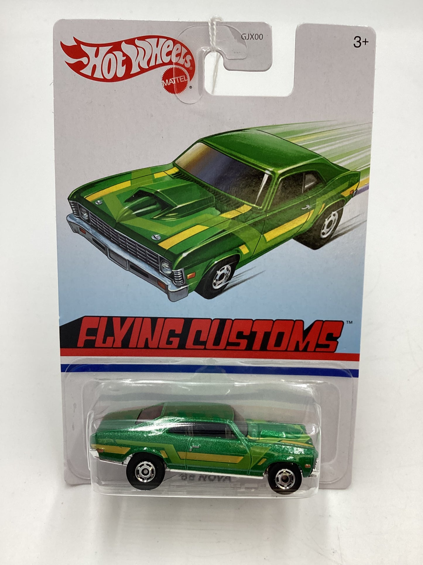 Hot Wheels Target Exclusive Flying Customs 68 Nova Green 156H