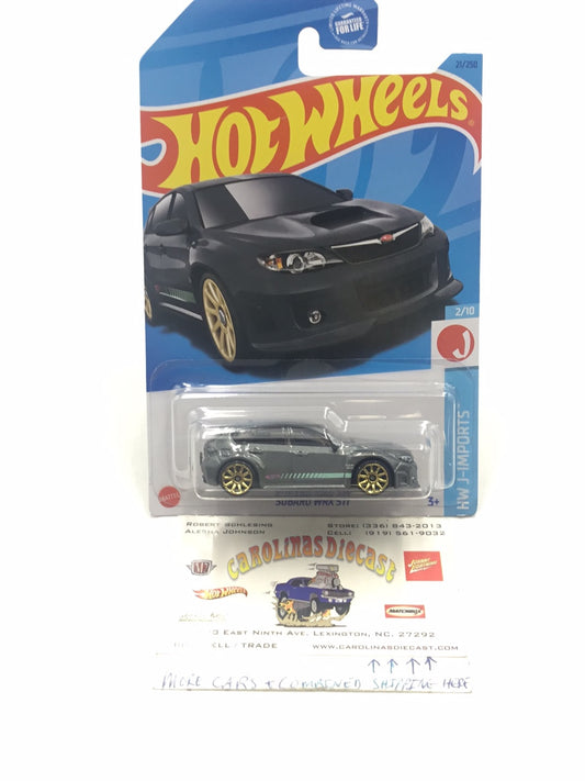 2023 hot wheels P case #21 Subaru WRX STI 89H