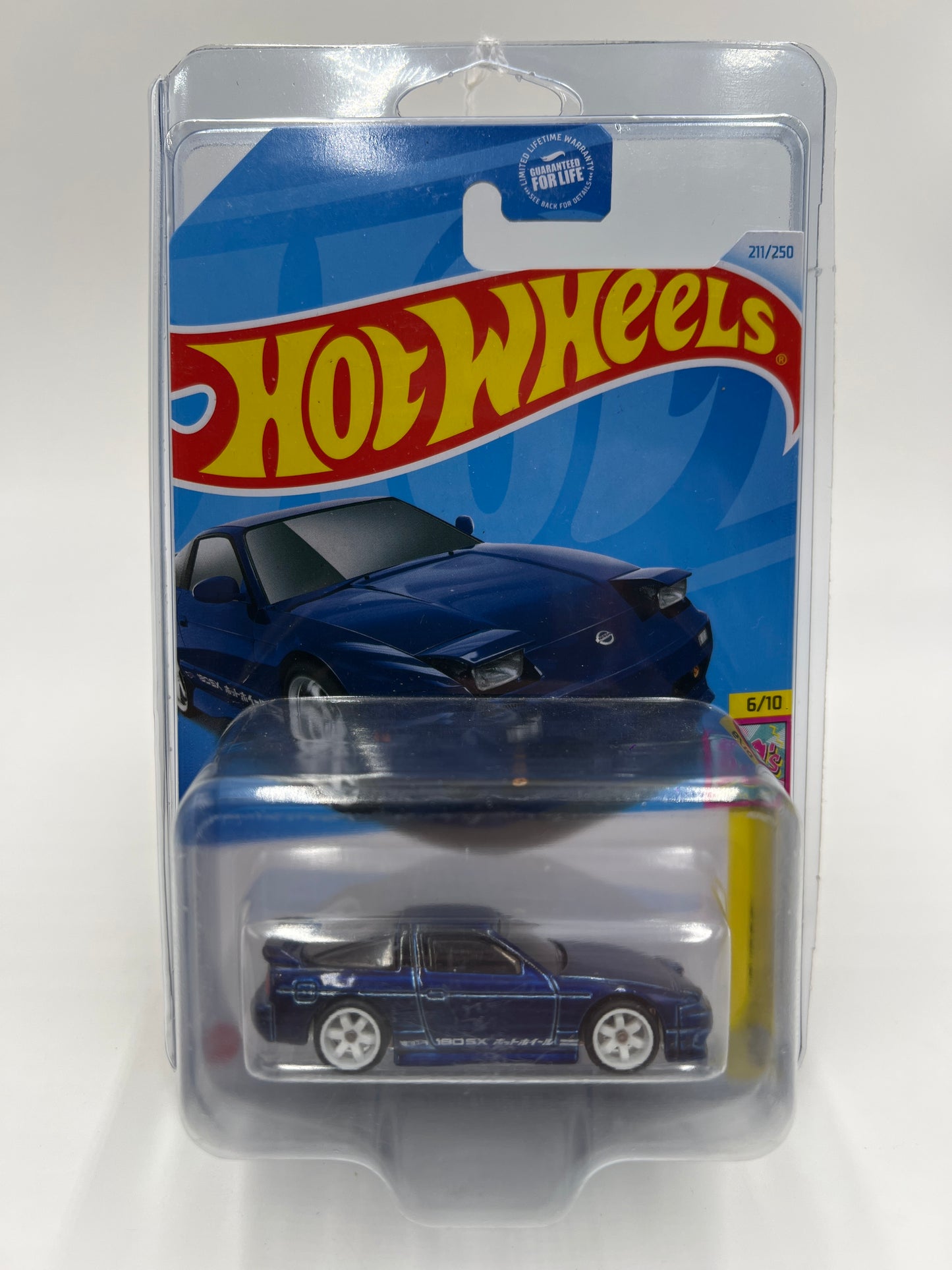 2024 Hot Wheels M Case Super Treasure Hunt #211 96 Nissan 180SX Type X Blue W/Protector
