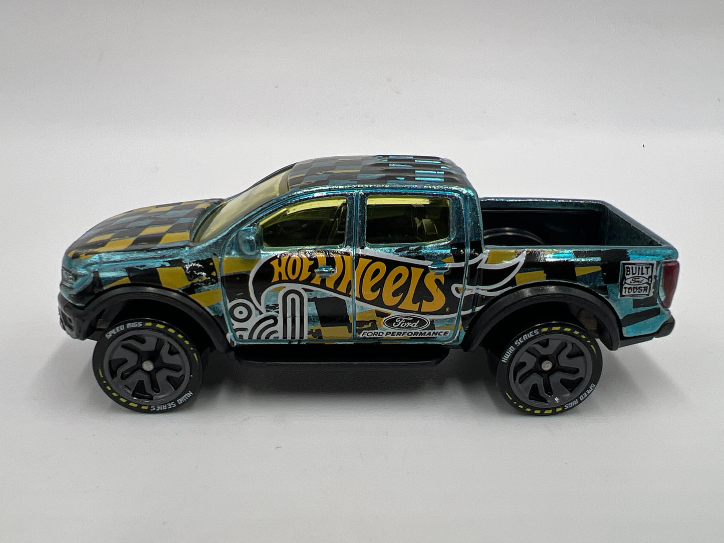 Hot Wheels iD Speed Rigs Series 2 #3 19 Ford Ranger Raptor Blue Opened