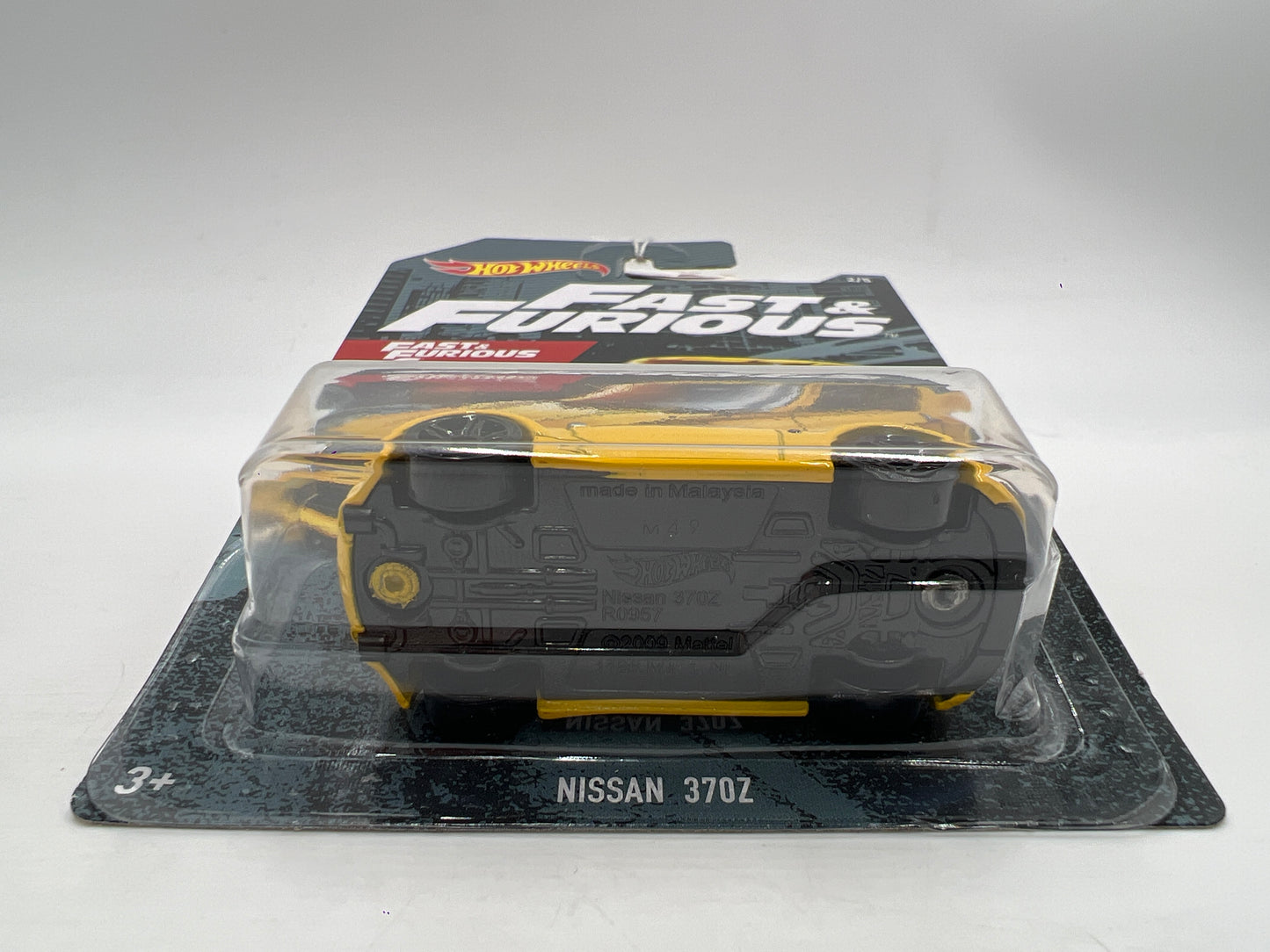 Hot Wheels Fast and Furious #2 2/5 Nissan 370Z Yellow