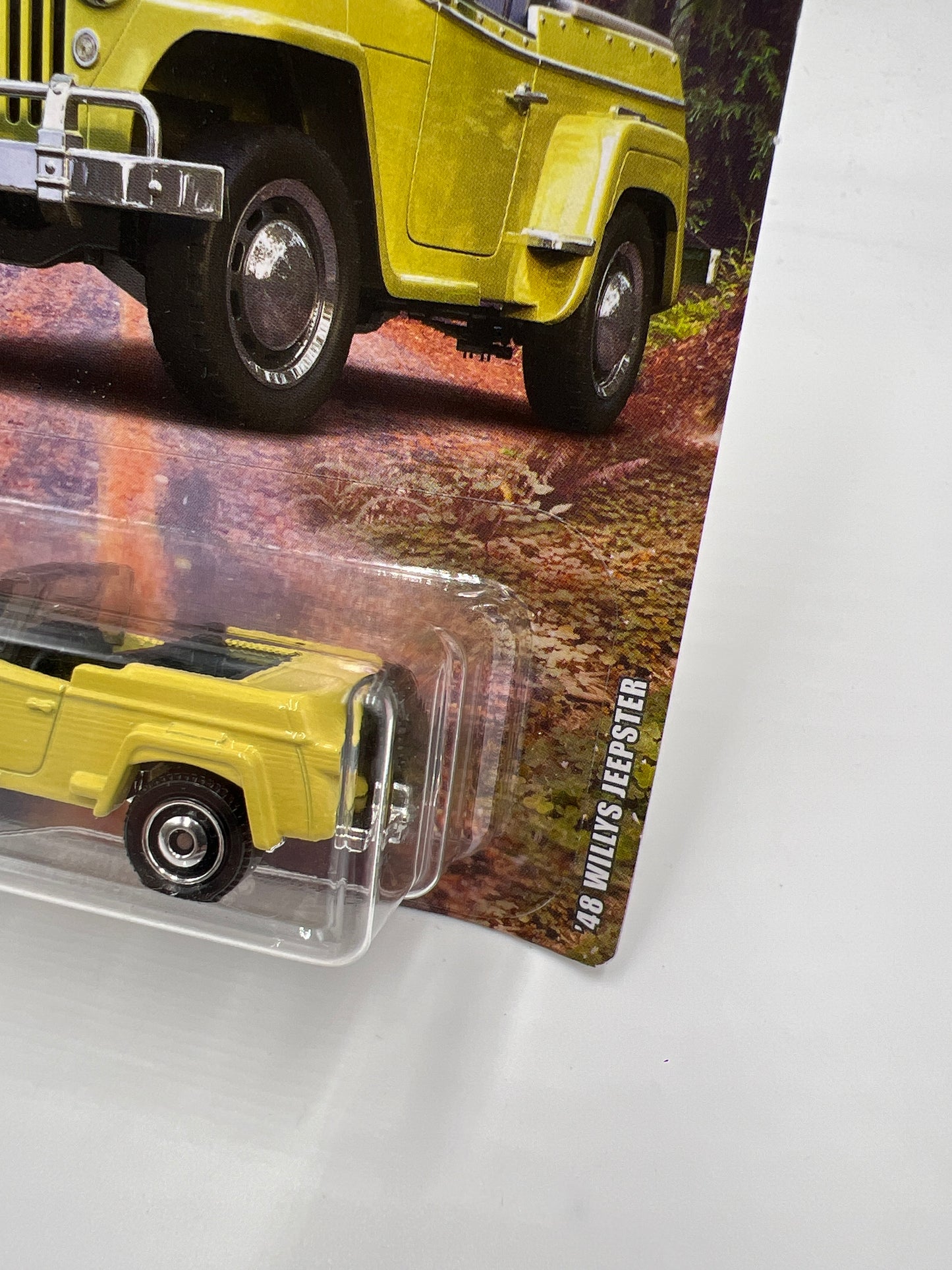 Matchbox Jeep Series 48 Willys Jeepster Yellow 157D
