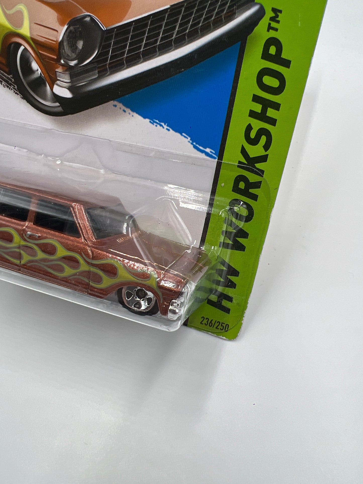 2014 Hot Wheels Workshop #236 64 Chevy Nova Station Wagon Copper 16C