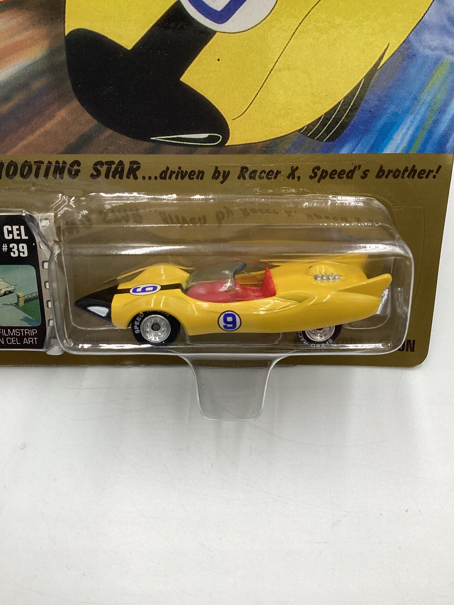 Johnny Lightning Speed Racer CEL #39 Racer X Shooting Star Yellow 186B