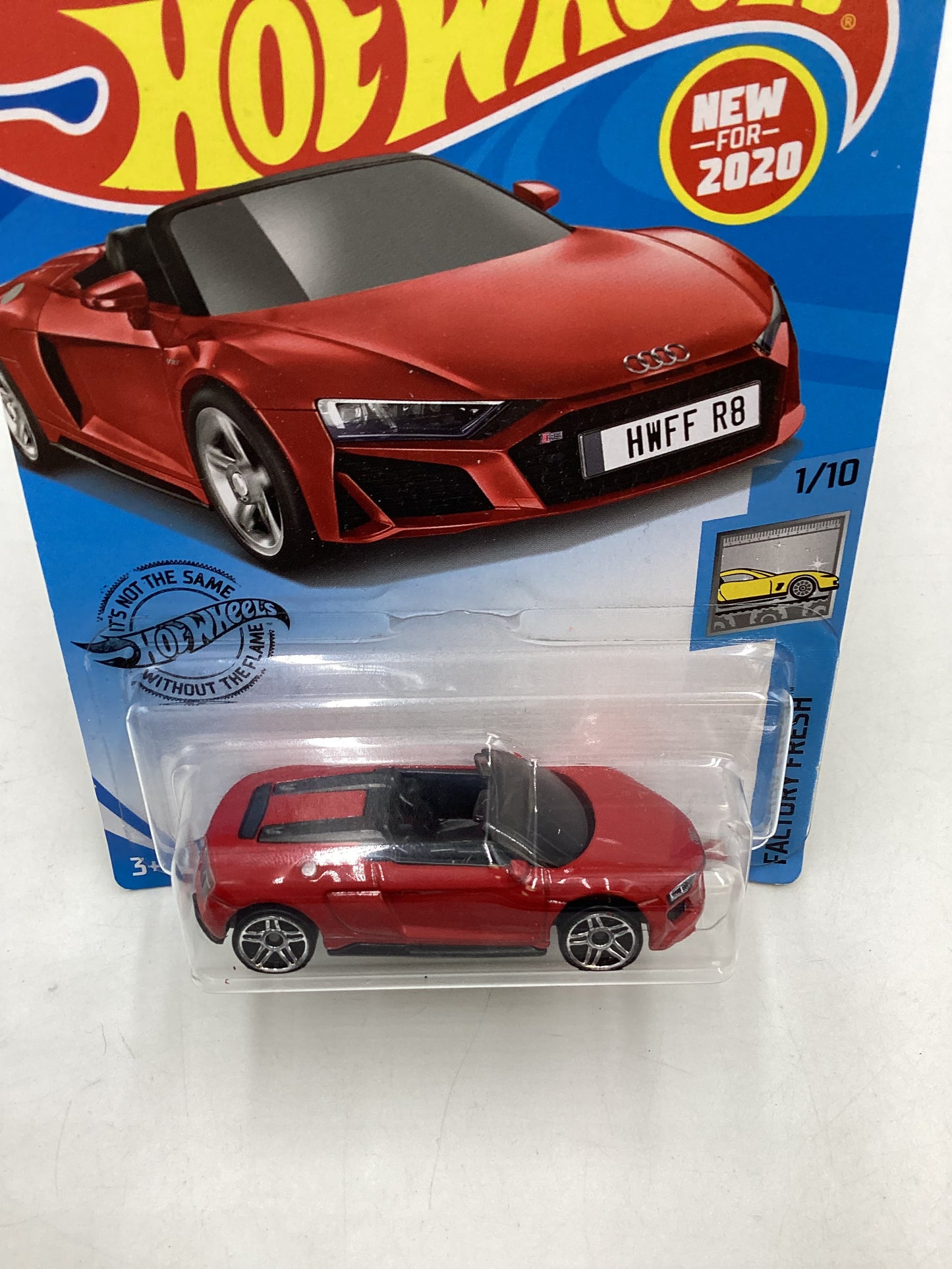 2020 Hot Wheels #175 2019 Audi R8 Spyder Red 108A