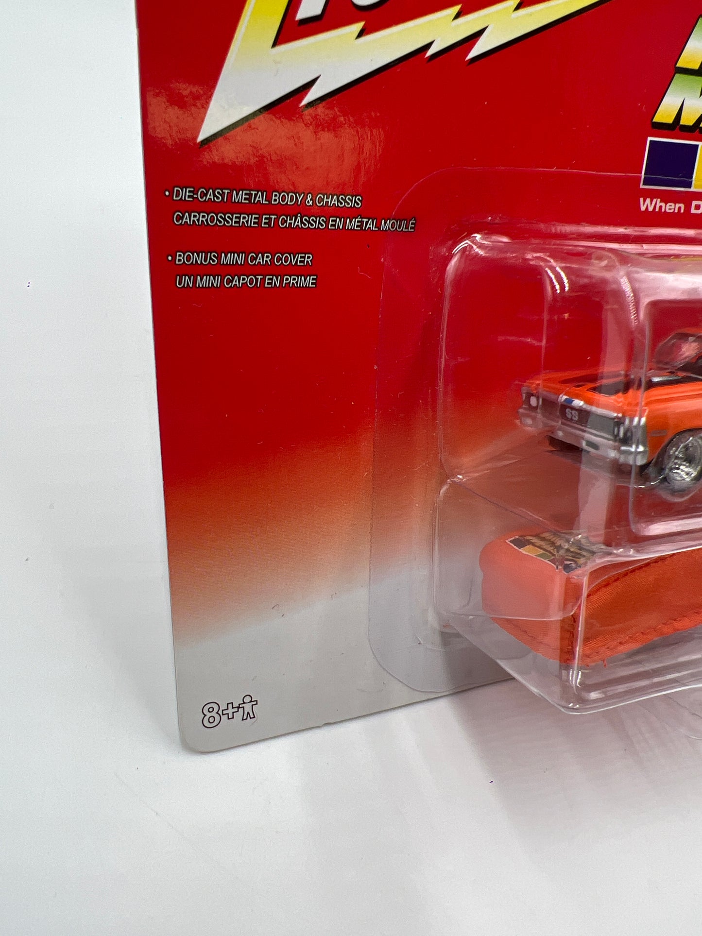 Johnny Lightning High Impact Muscle 1970 Chevy Nova SS Orange