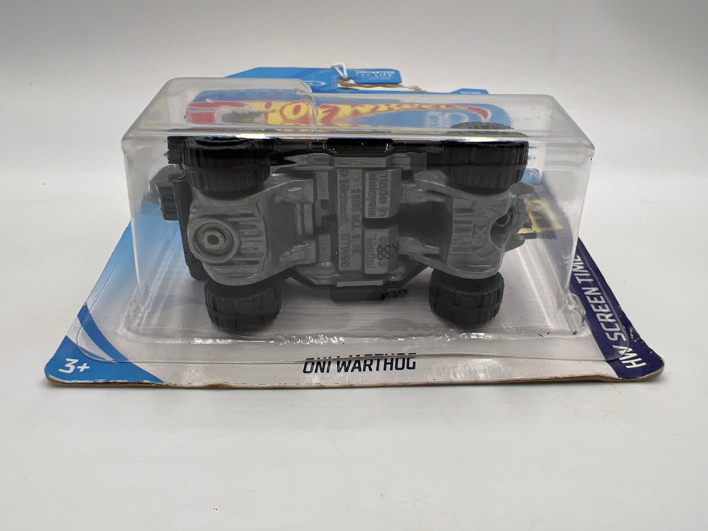 2018 Hot Wheels Screen Time #54 Halo Oni Warthog Black Card Not Perfect 123B