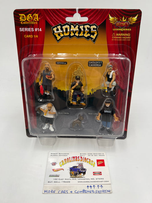 DGA Collectibles Homies Legend Series #14 Card 1/4 178E