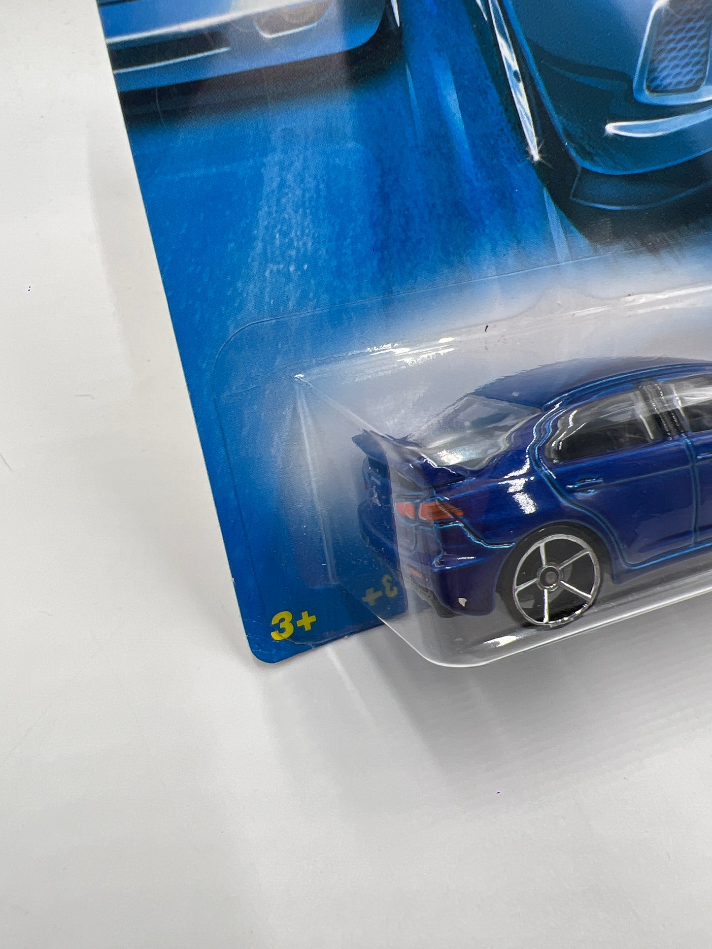 2008 Hot Wheels New Models #23 2008 Lancer Evolution Blue SR