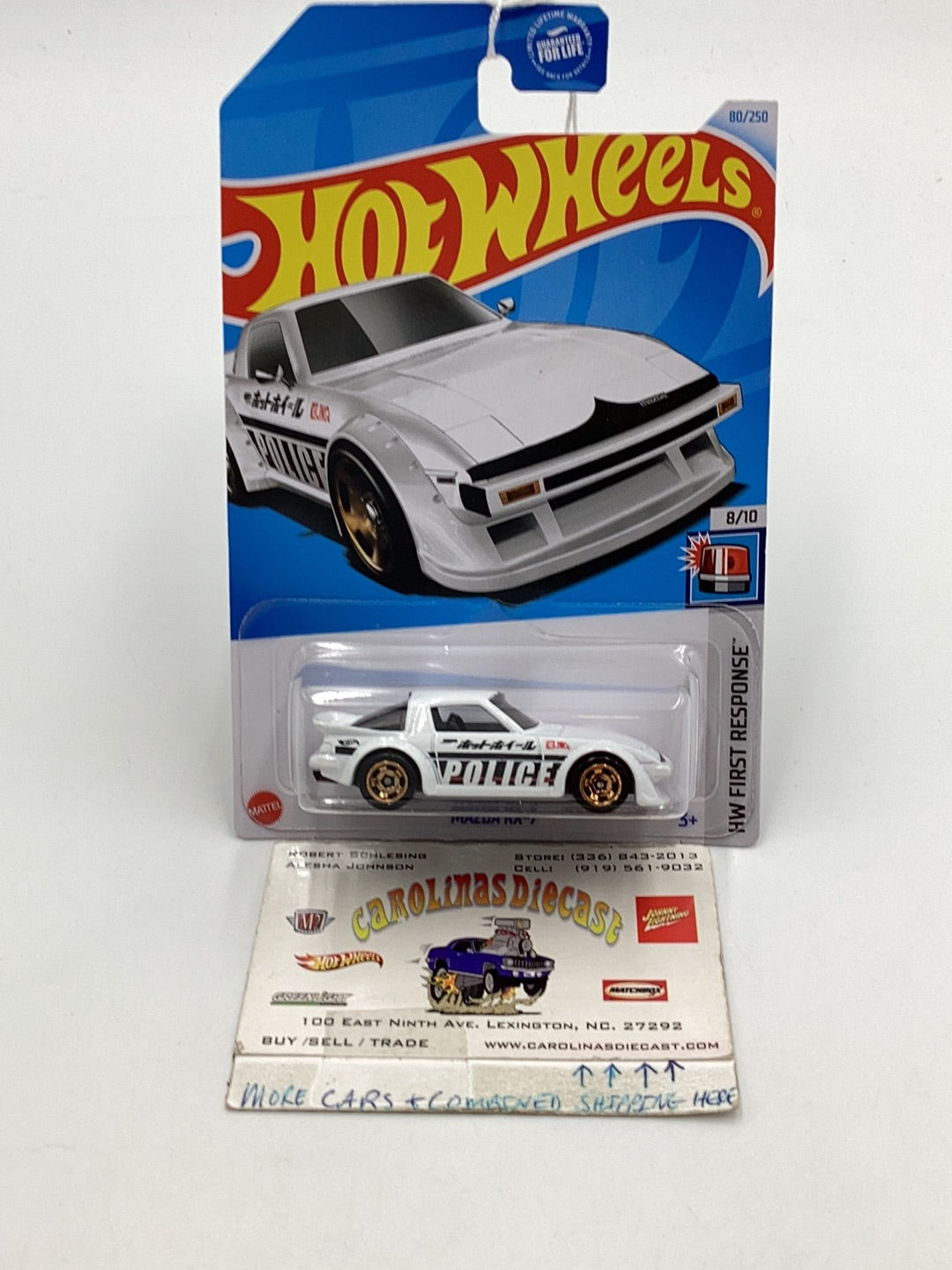 2024 Hot Wheels D case #80 Mazda RX-7 84C