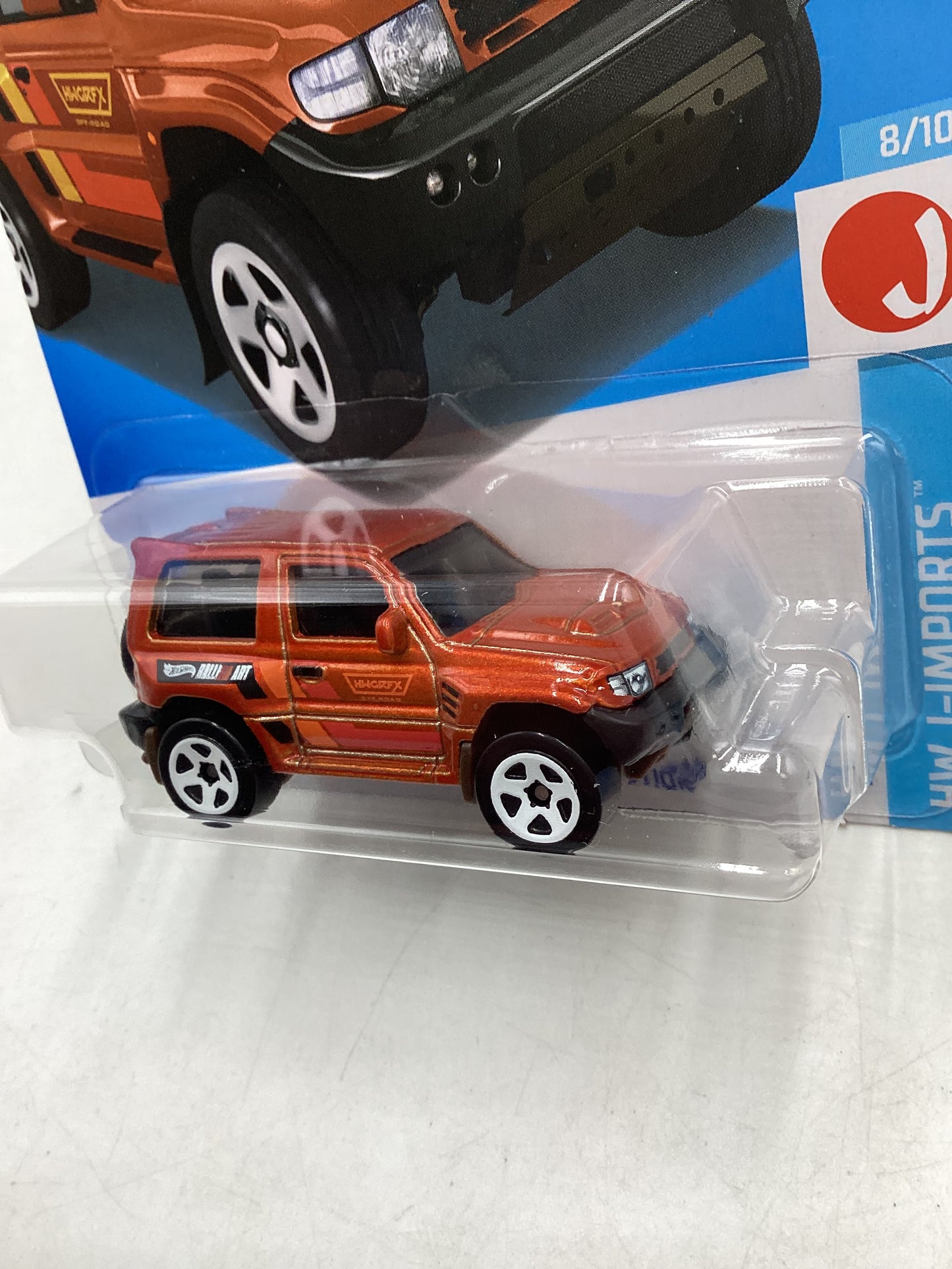 2024 Hot Wheels #169 Misubishi Pajero Evolution Orange 92E