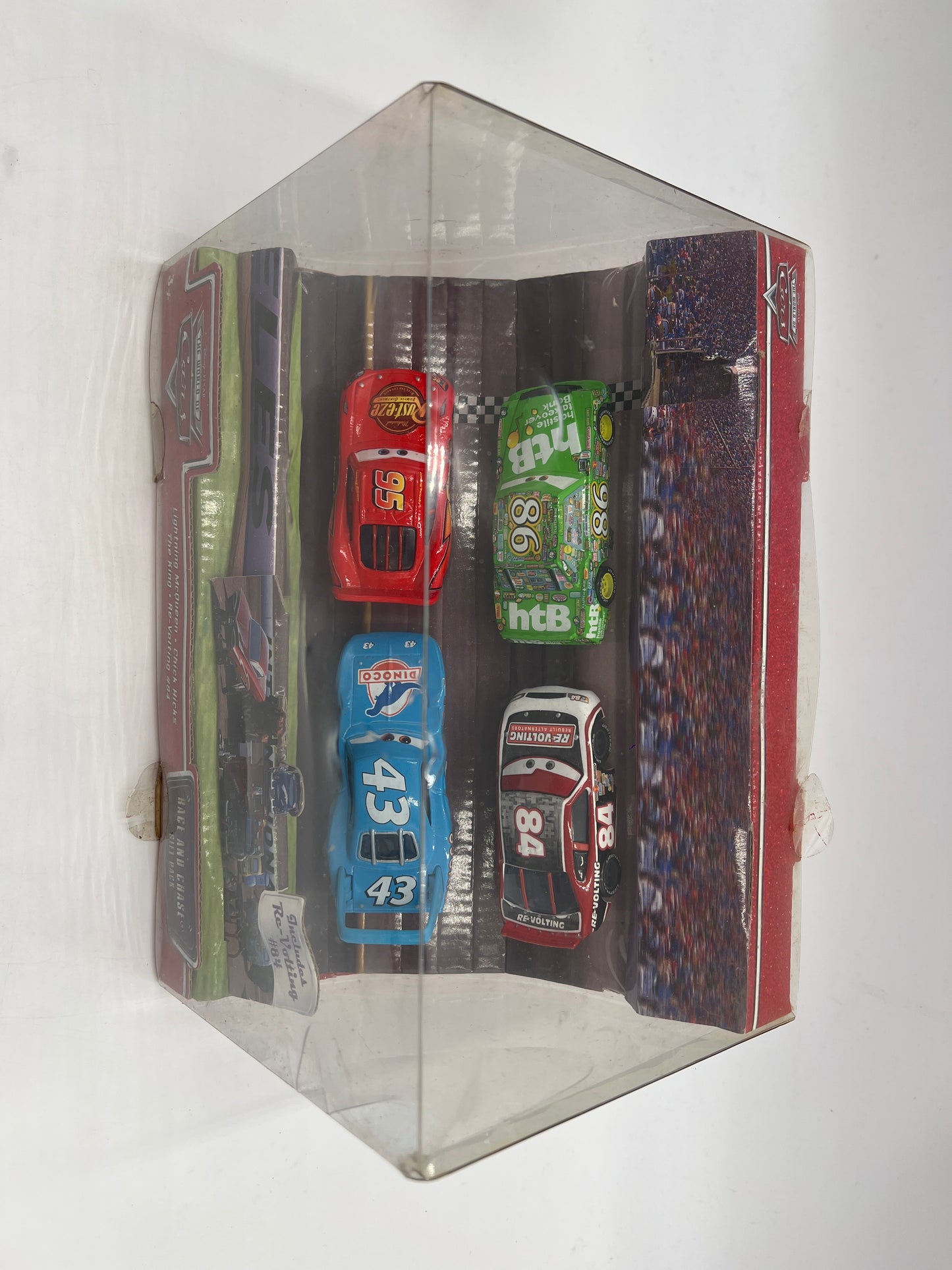 Disney Pixar The World Of Cars Race And Chase Gift Pack 4 Car Set