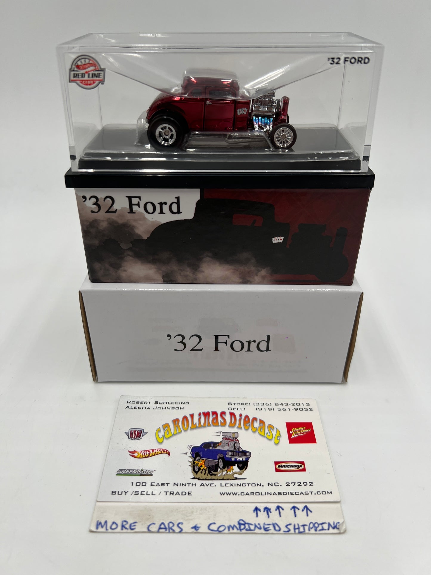 Hot Wheels RLC 32 Ford Red #7303/30000