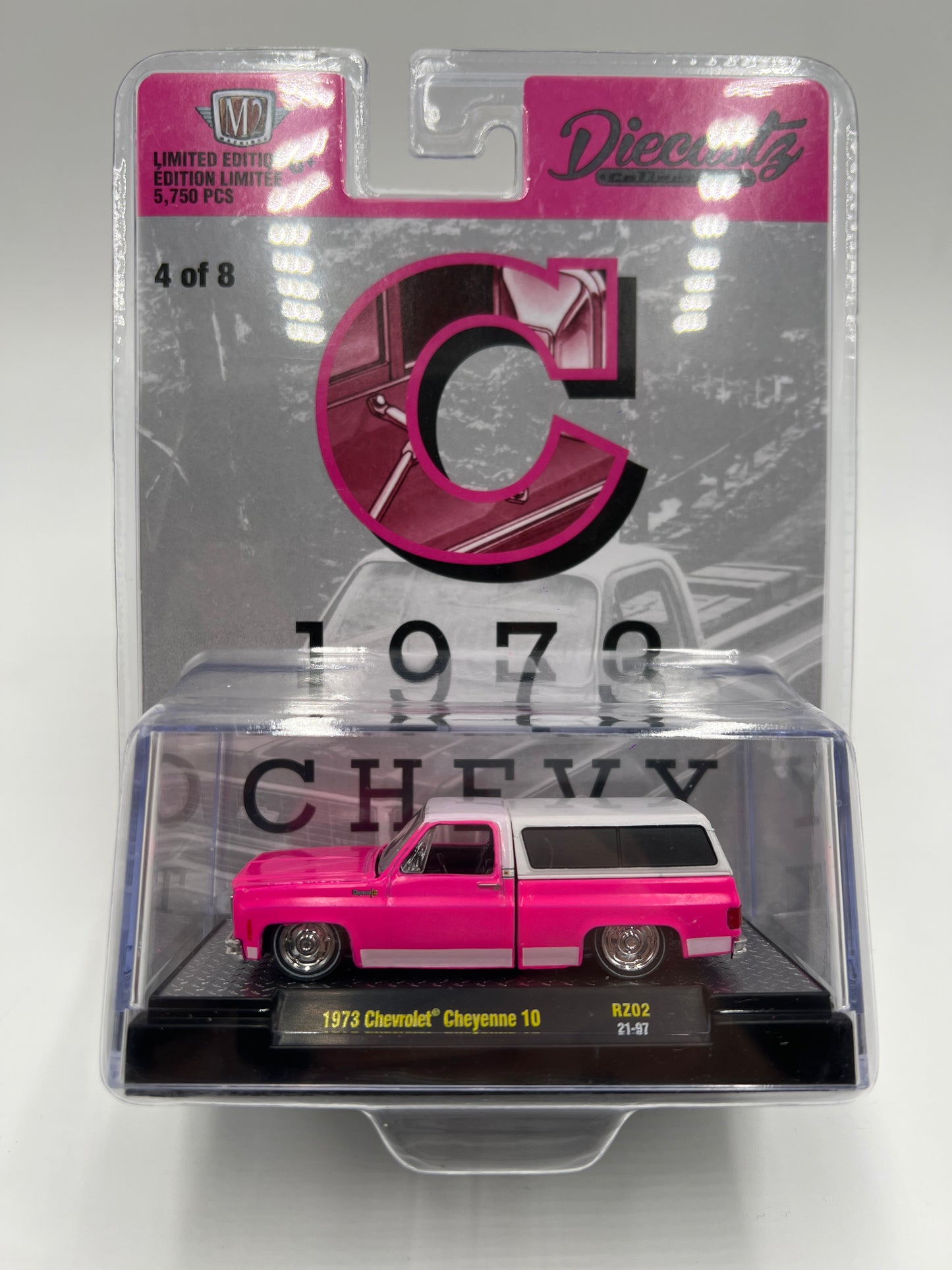 M2 Machines Diecastz 1973 Chevy Trucks Full Set Of 8 RZ02