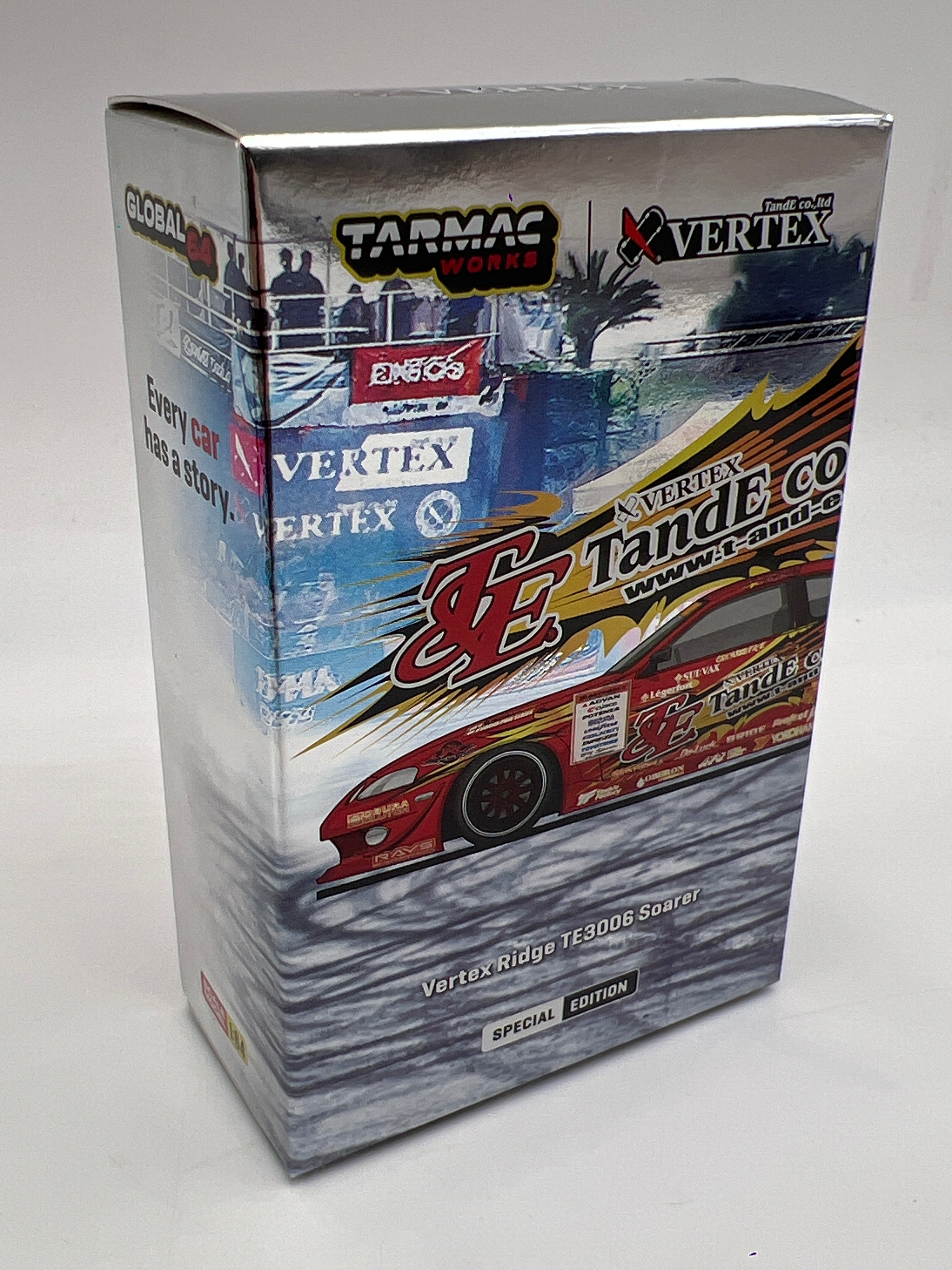 Tarmac VERTEX 6台セット Tarmac Works x VERTEX Special Edition CHASE Vertex Ridge Toyota