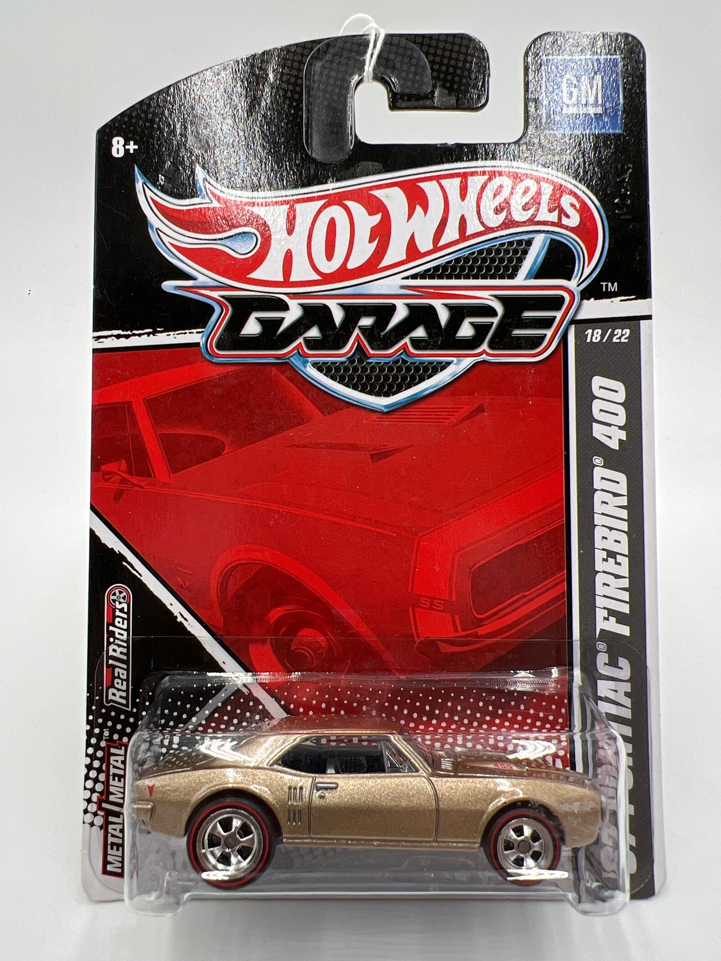 Hot Wheels Premium Garage GM Series #18 67 Pontiac Firebird 400 Gold