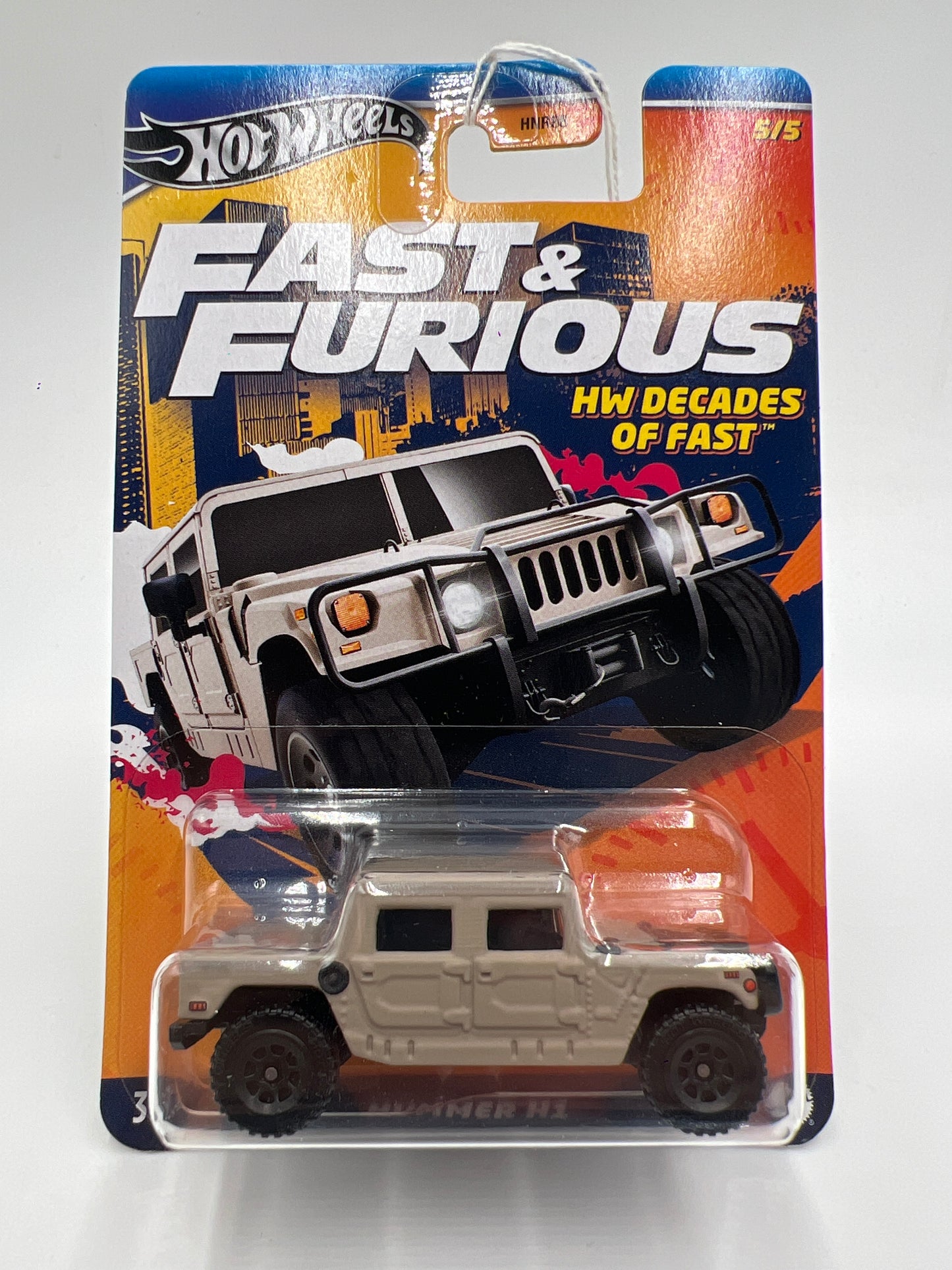 Hot Wheels Fast and Furious Decades of Fast #5 Hummer H1 Tan 70i